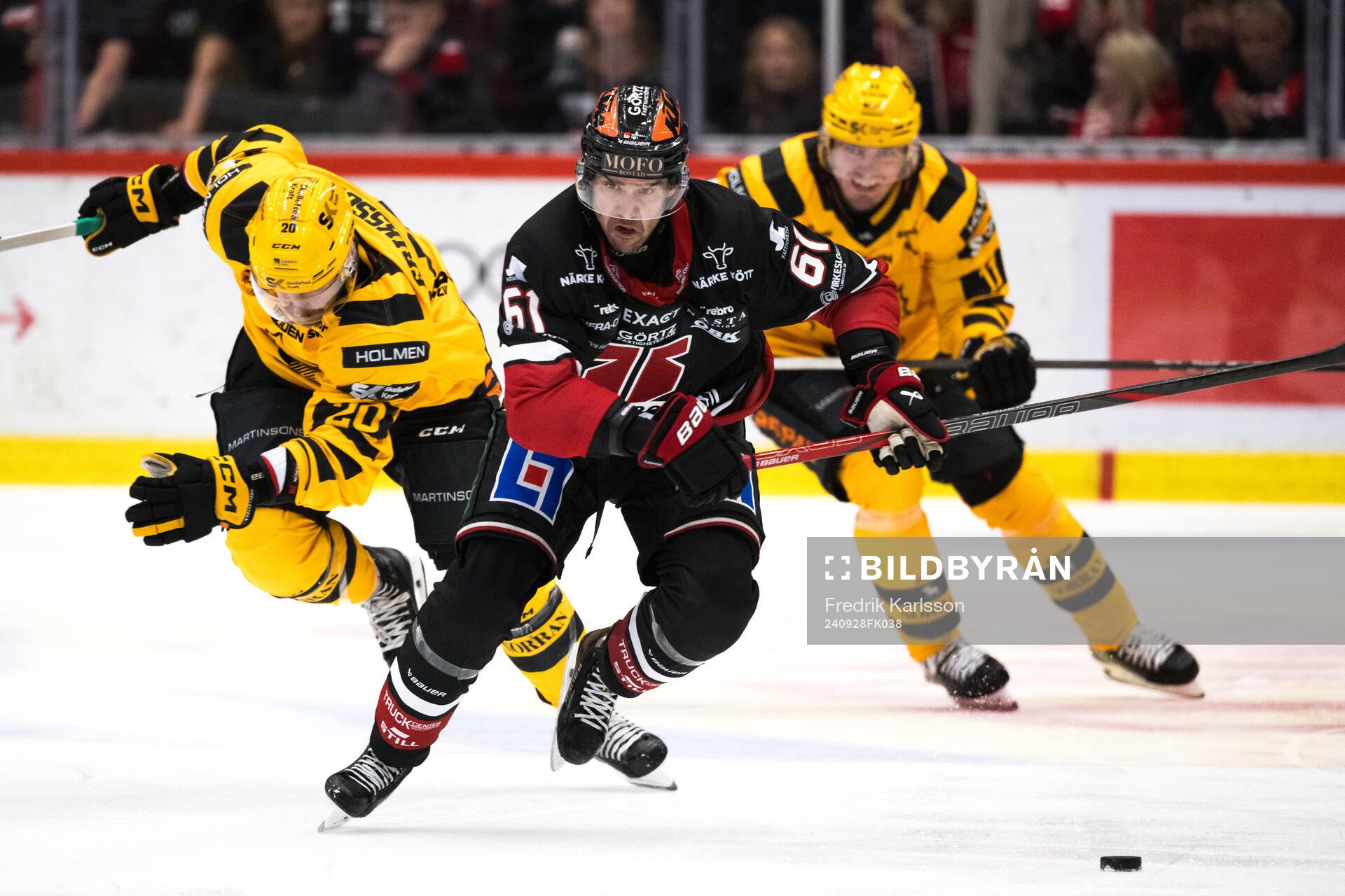 Skellefteås Marcus Eriksson och Örebros Ludvig Larsson