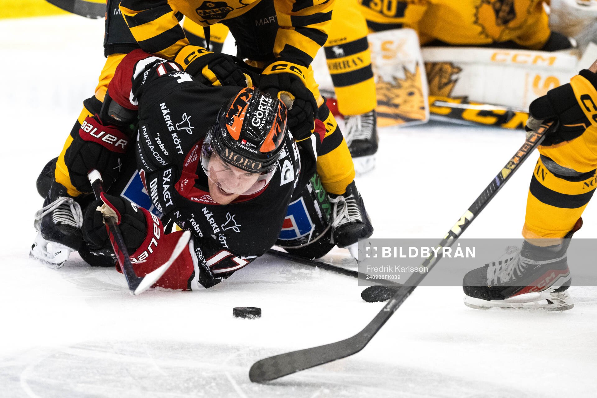 Skellefteås Leo Sundqvist och Örebros William Wikman