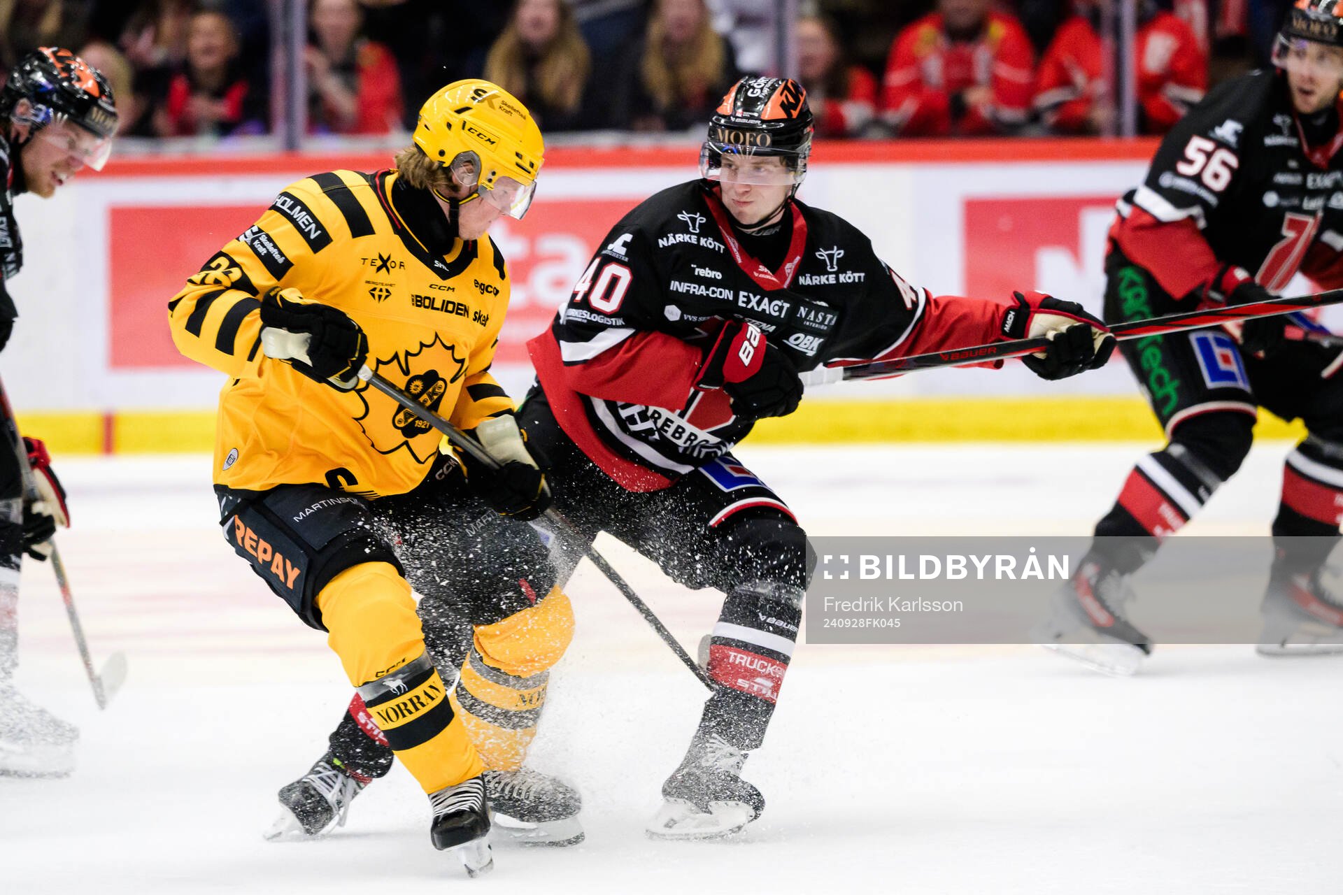 Skellefteås Zeb Lindgren och Örebros Elias Ekström