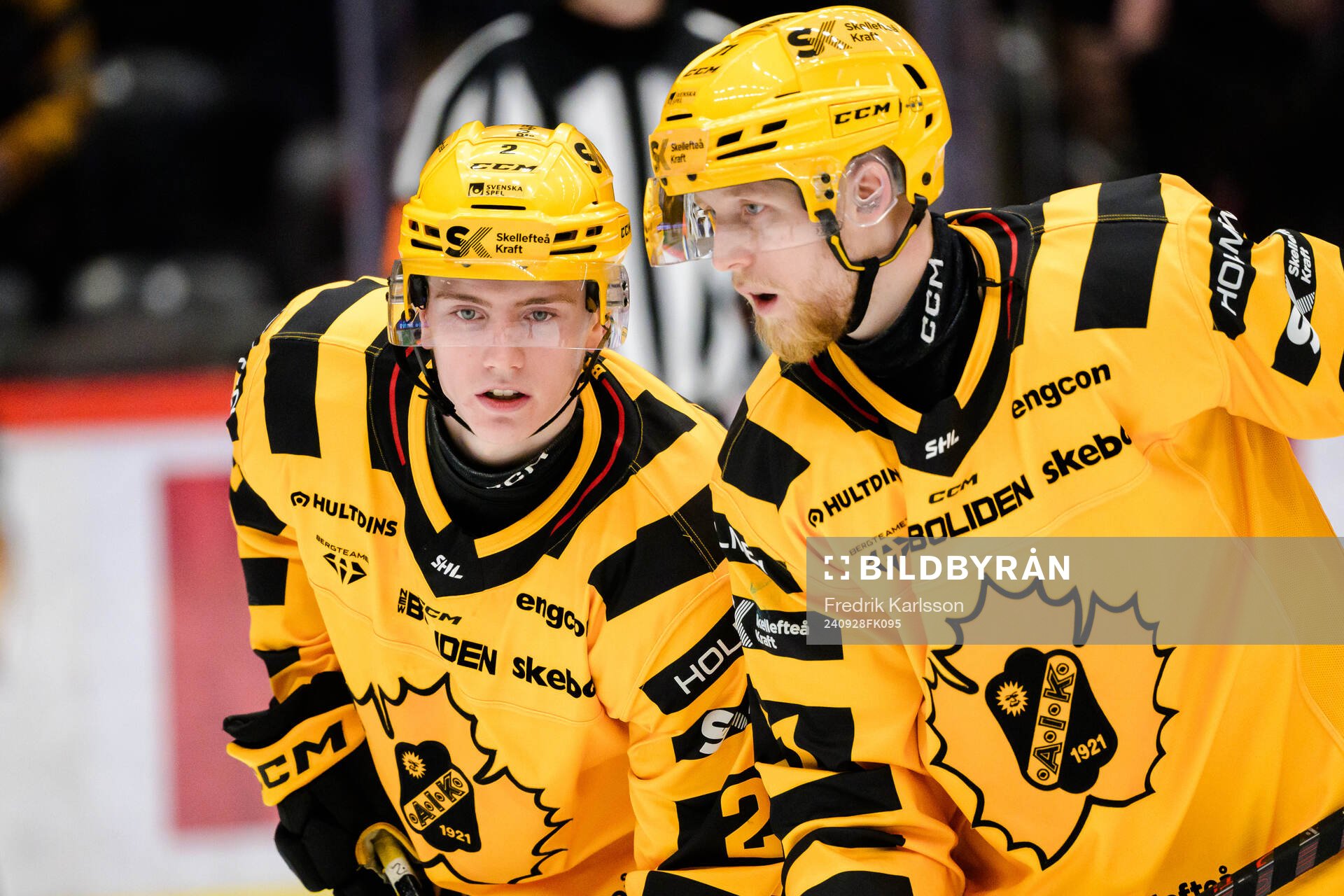 Skellefteås Leo Sundqvist och Jonathan Davidsson
