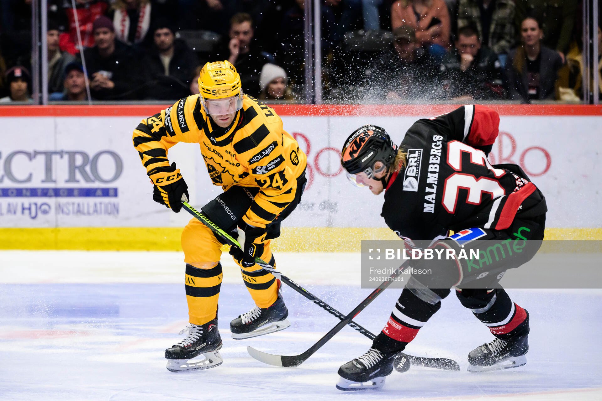 Skellefteås Oscar Lindberg och Örebros Christopher