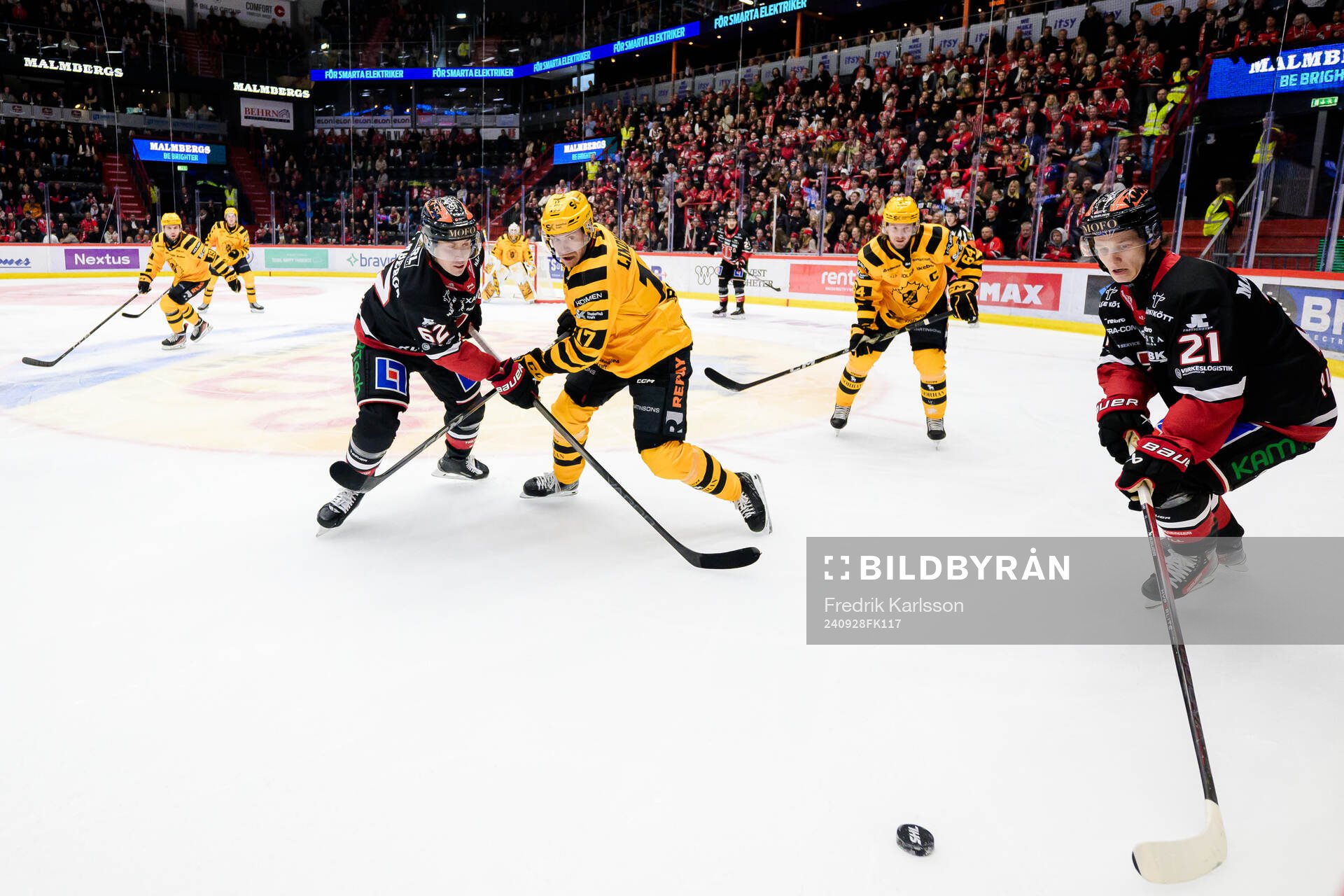 Örebros Robert Leino och Patrik Puistola