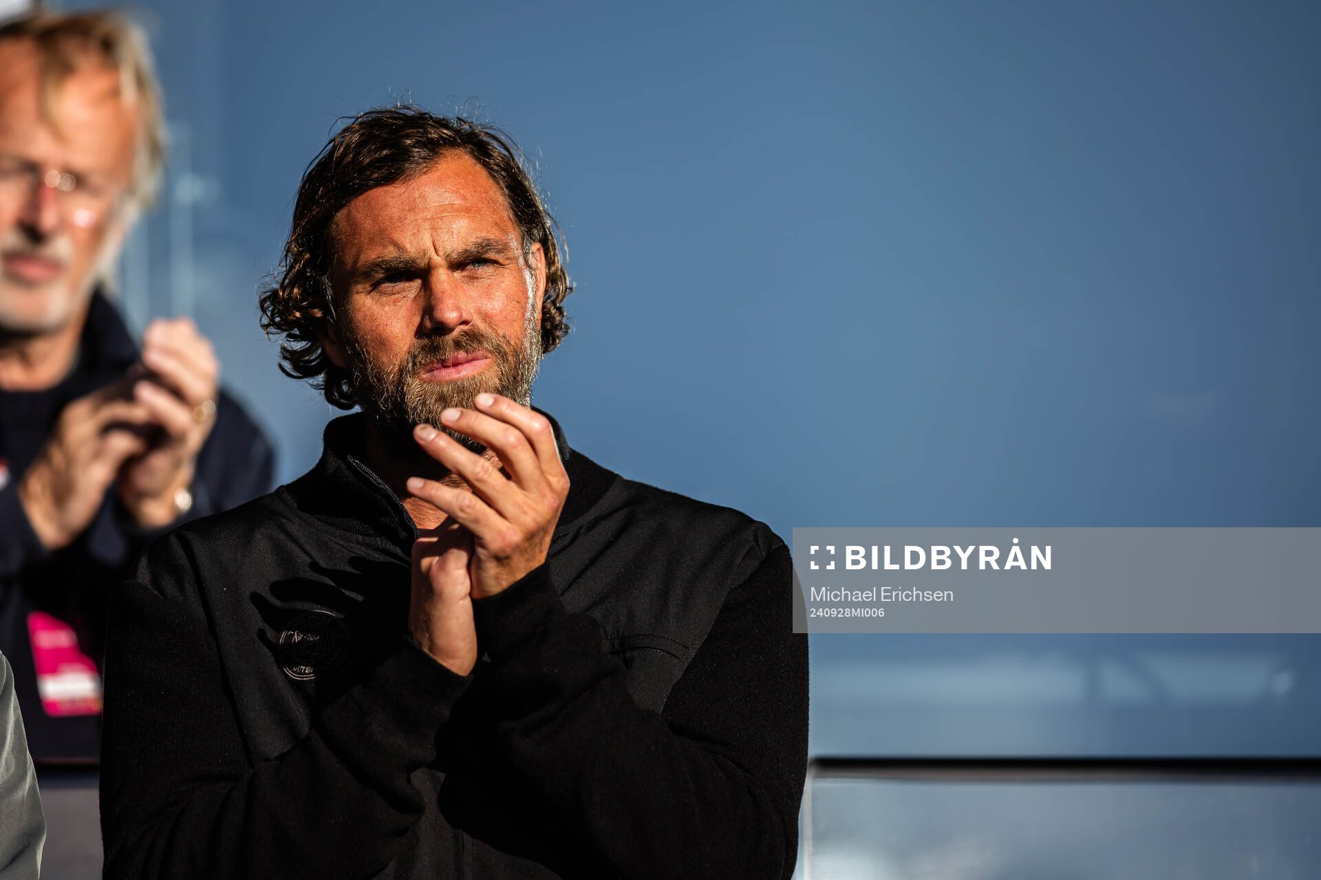 Örgrytes tidigare spelare Johan Elmander när Sören