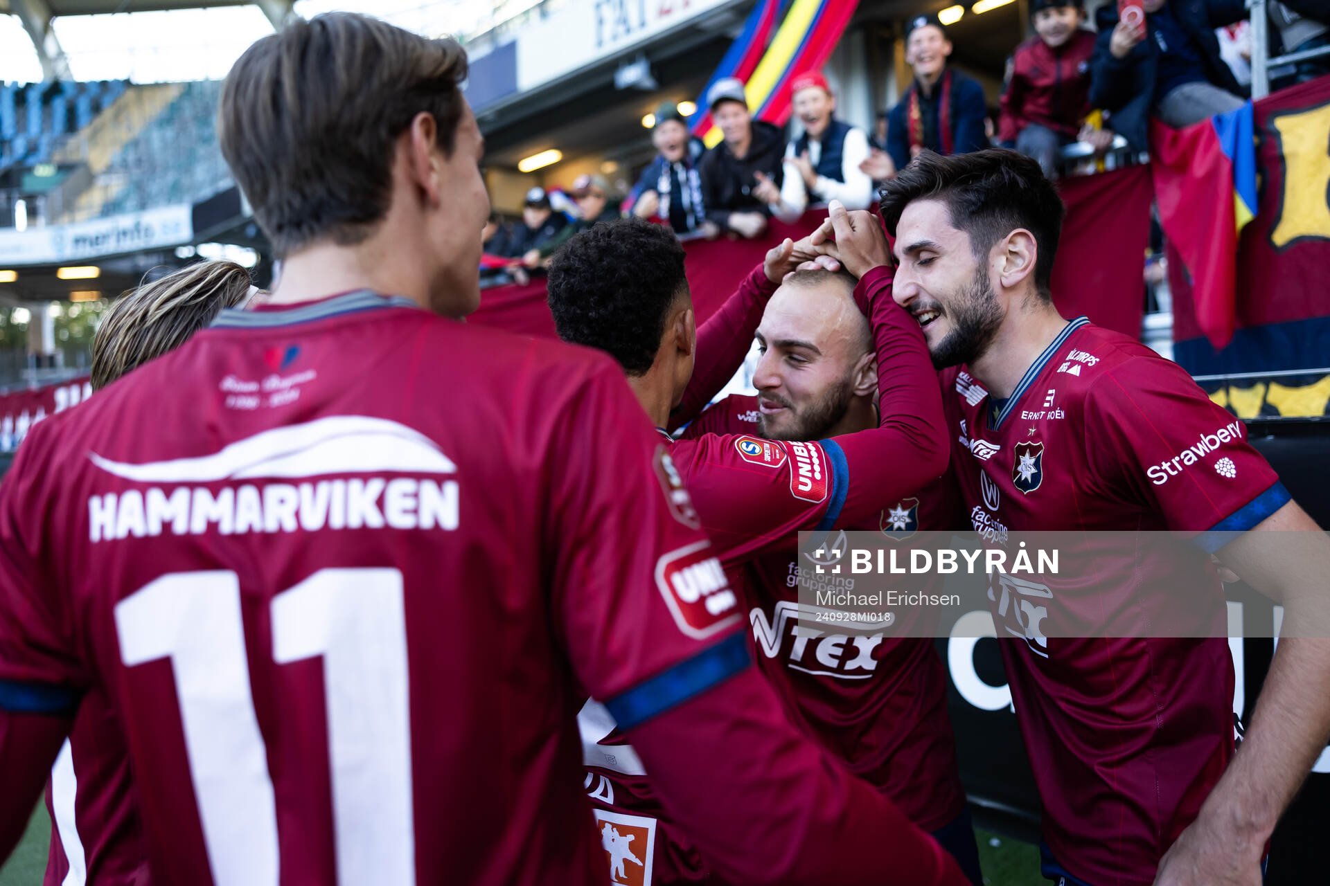 Örgrytes Amel Mujanic jublar
