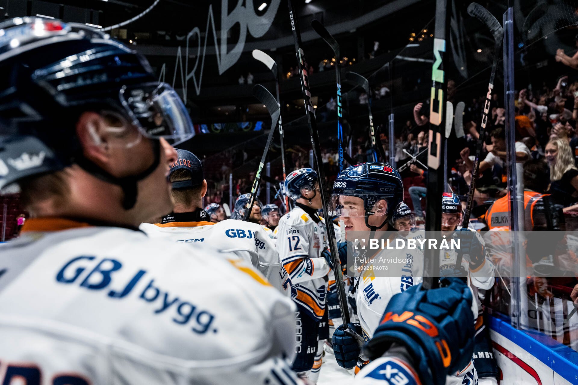 Växjös Filip Eriksson jublar