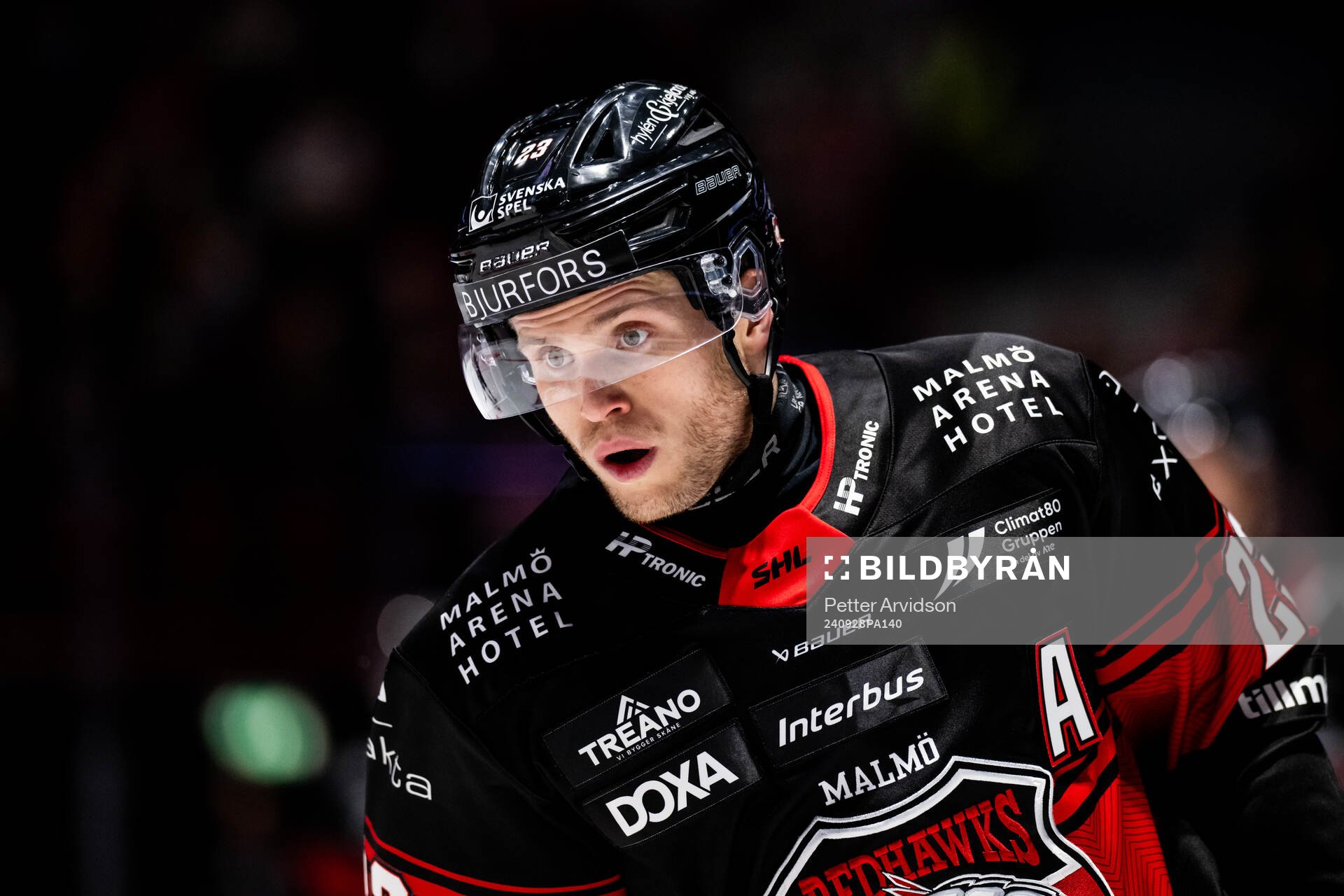 Malmö Redhawks Christoffer Forsberg