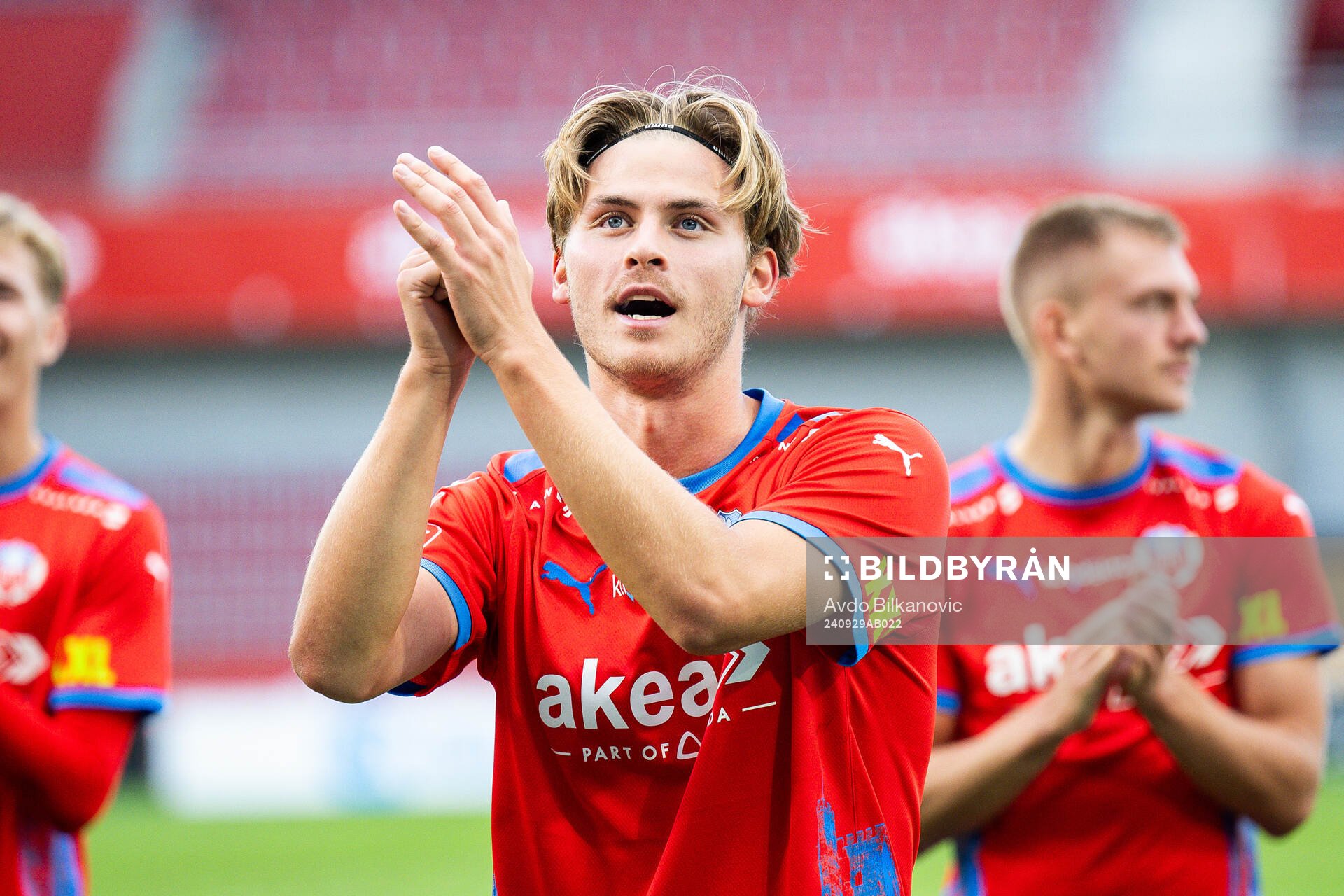 Helsingborgs Daniel Bergman jublar