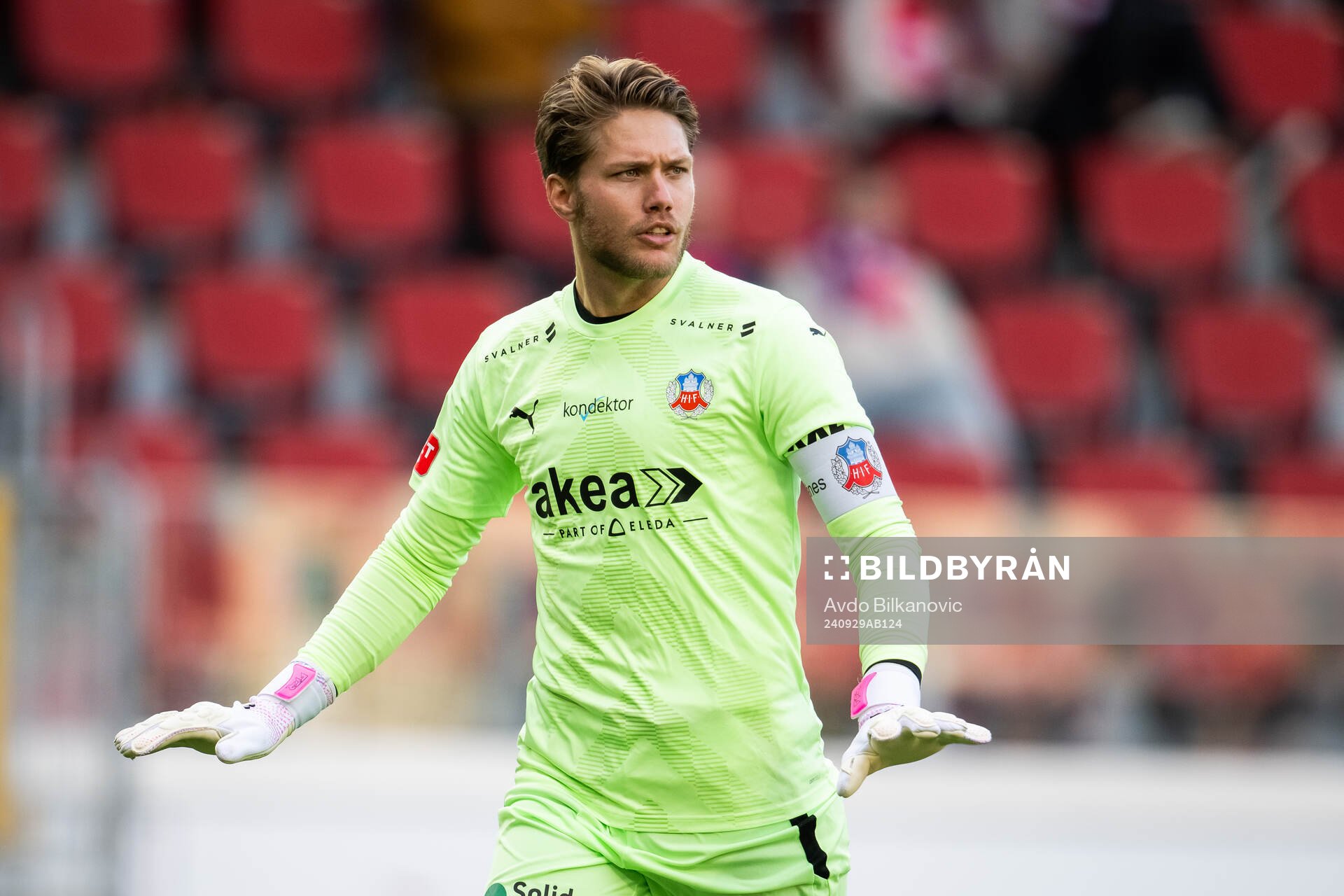 Helsingborgs målvakt Kalle Joelsson
