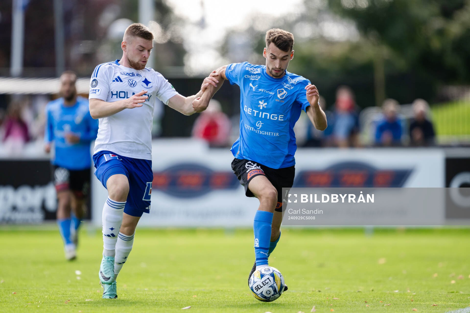 IFK Norrköpings Dino Salihovic och Hammarbys Sebastian