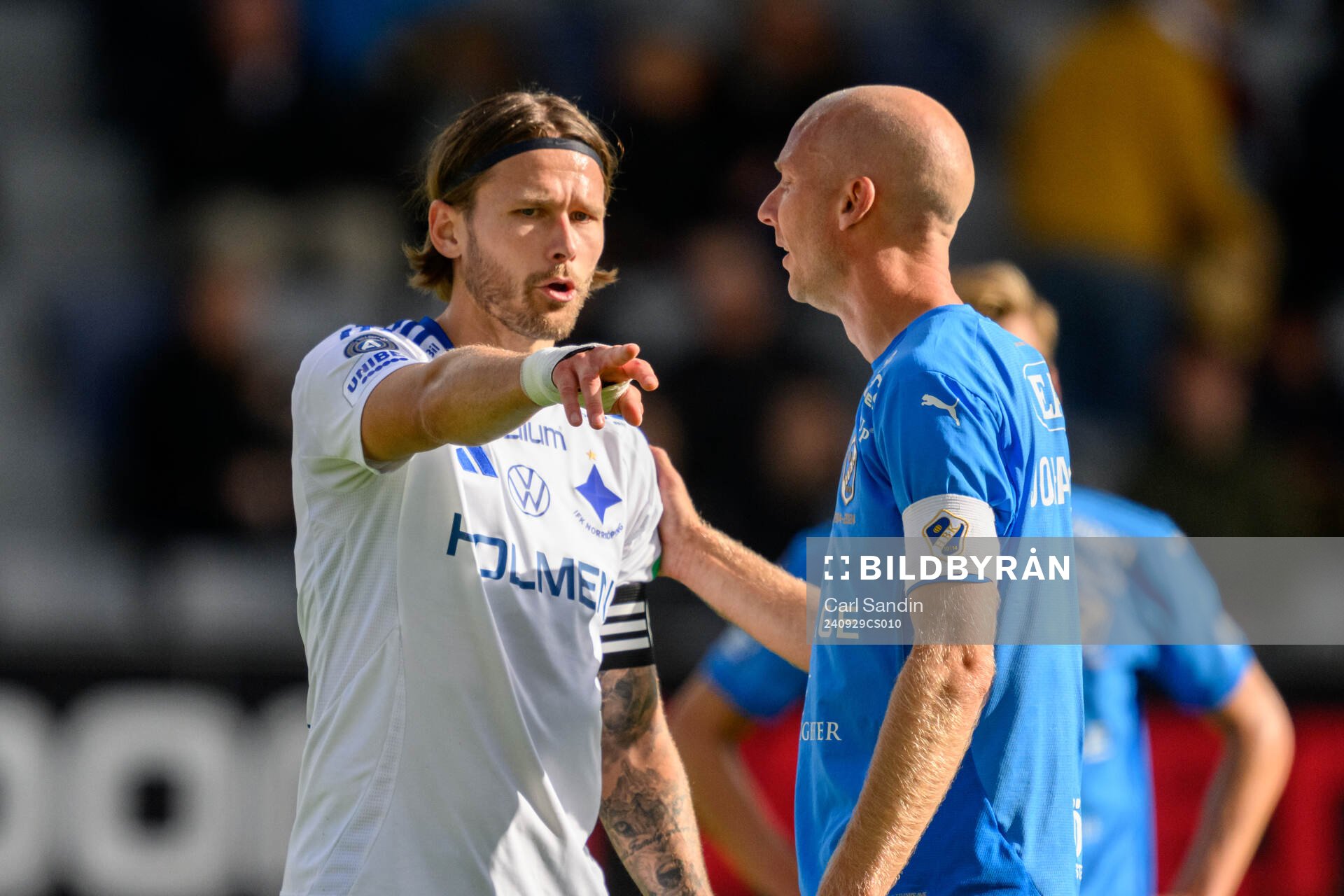 IFK Norrköpings Arnor Traustason och Halmstads Andreas