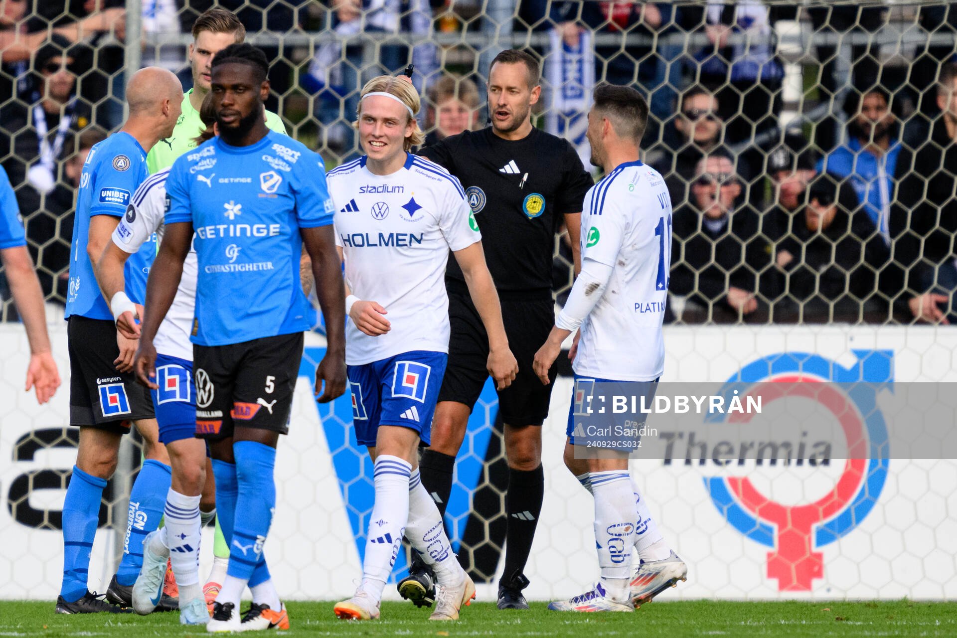 Domare Victor Wolf och IFK Norrköpings Vito