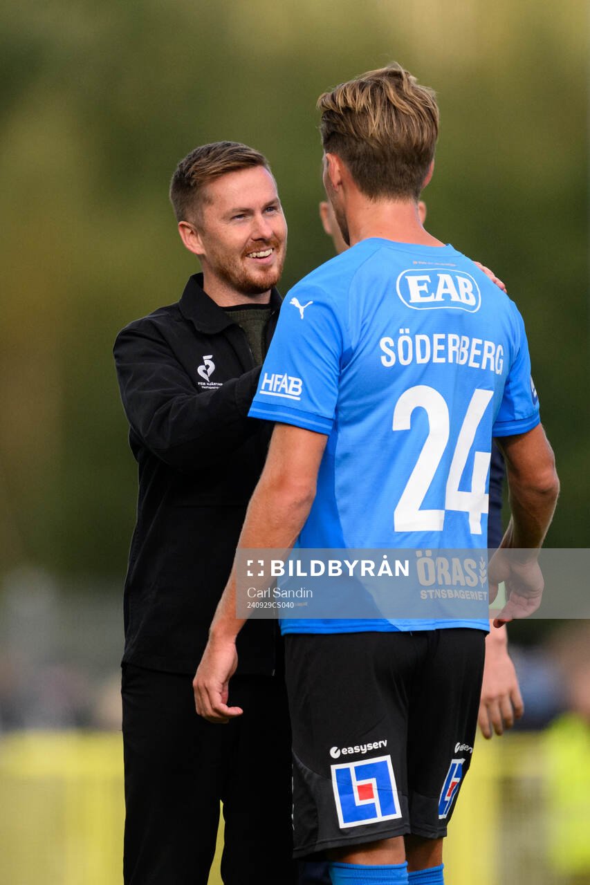 Halmstads huvudtränare Johan Lindholm