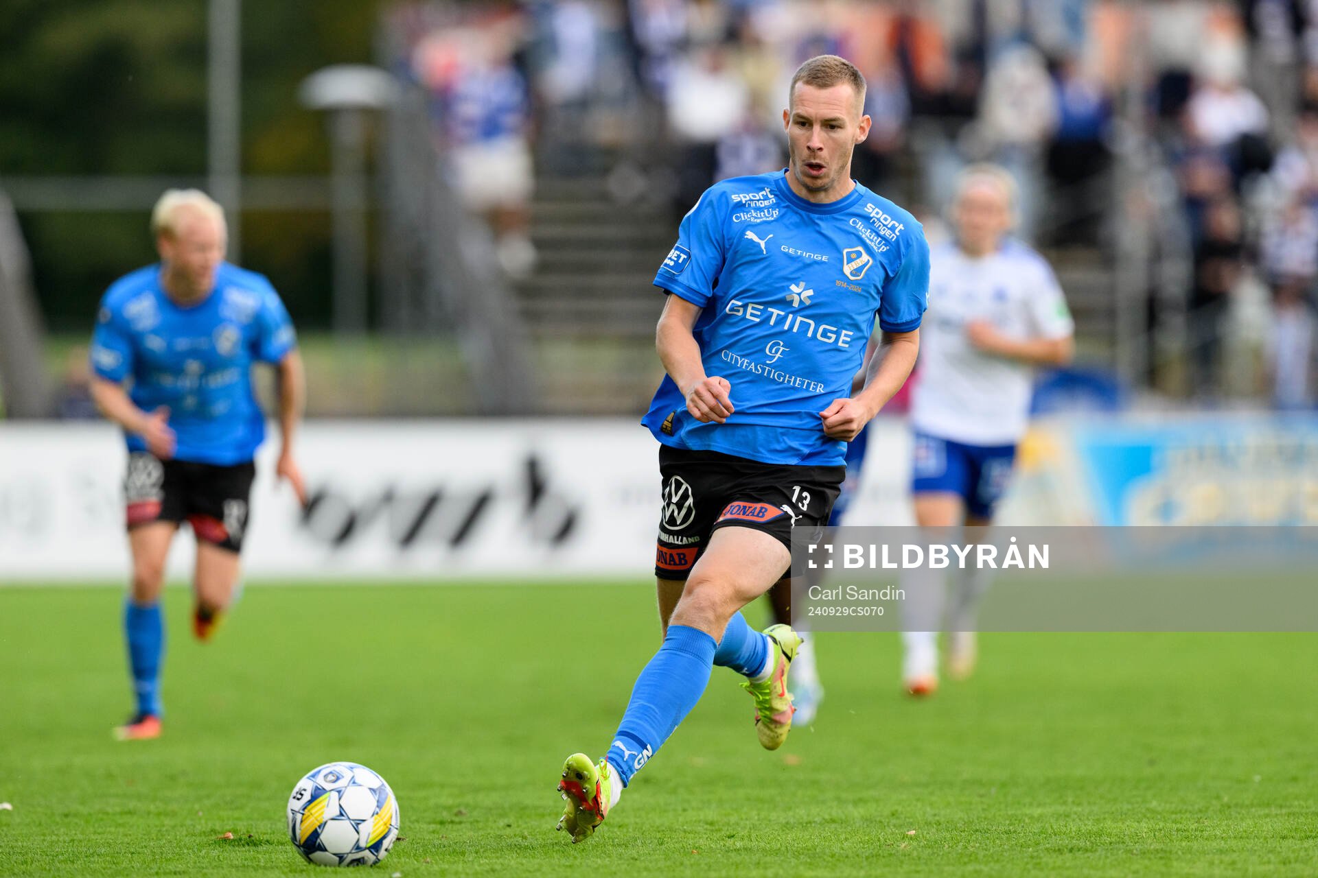 under fotbollsmatchen i Allsvenskan mellan Halmstad och IFK