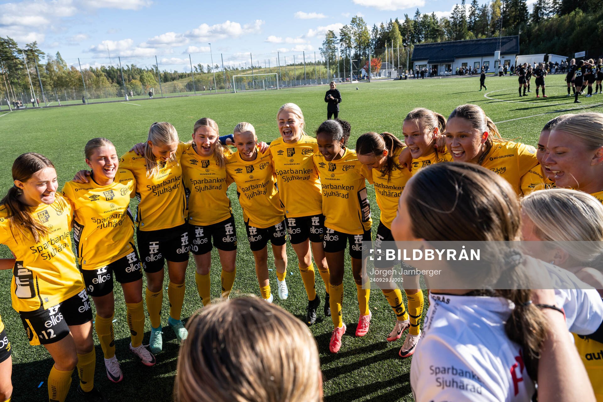 Elsfborgs spelare jublar och firar seriesegern