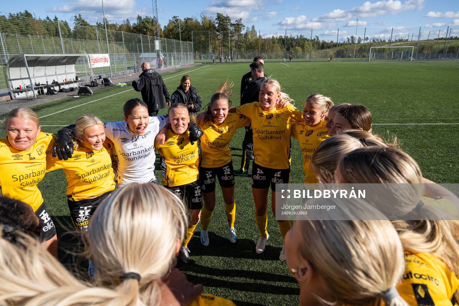 Elsfborgs spelare jublar och firar seriesegern