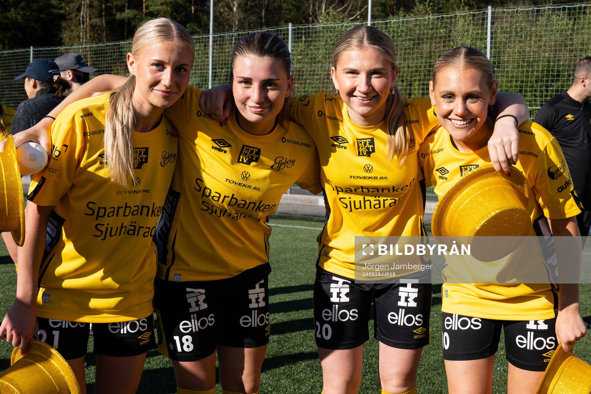 Elsfborgs spelare jublar och firar seriesegern
