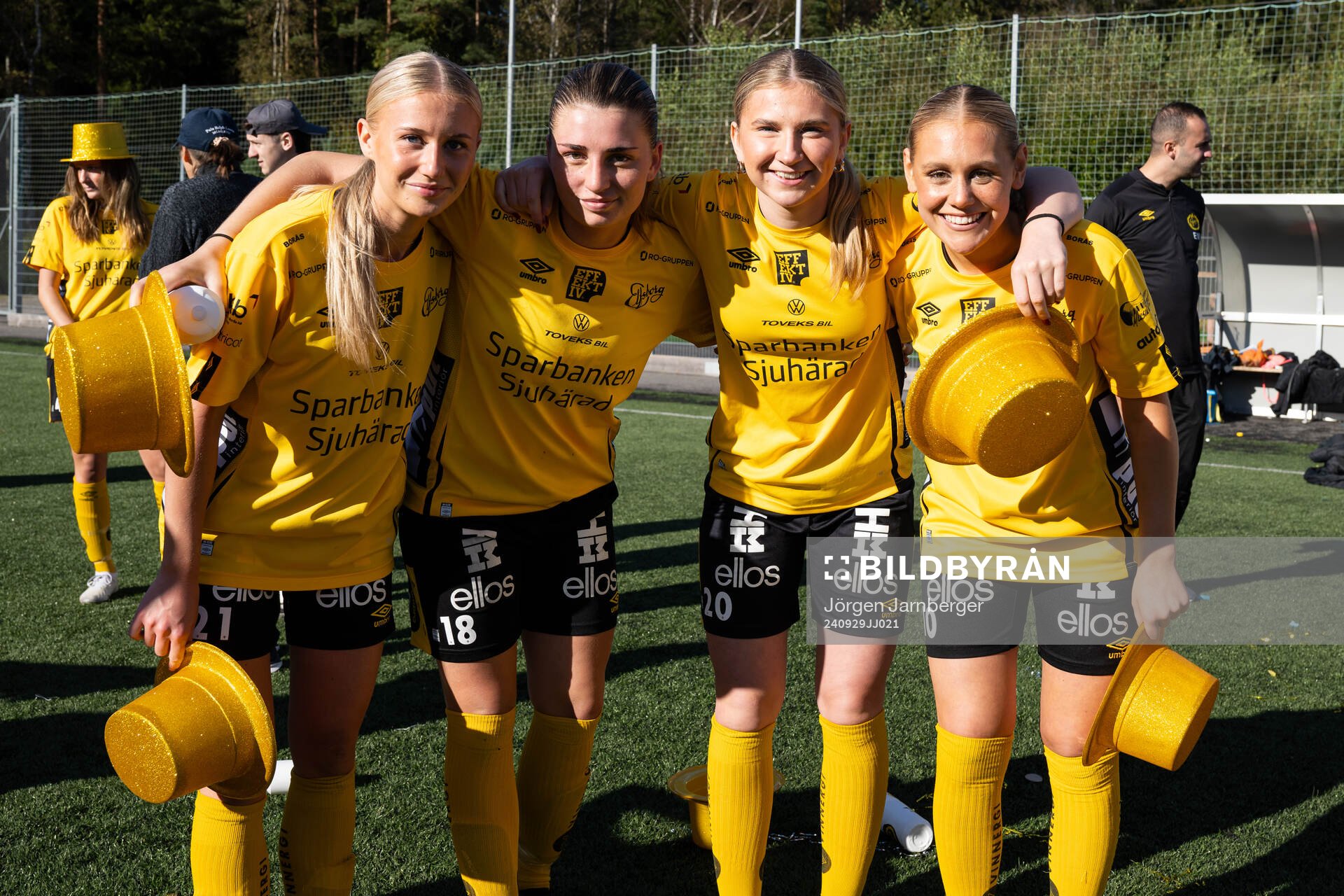 Elsfborgs spelare jublar och firar seriesegern