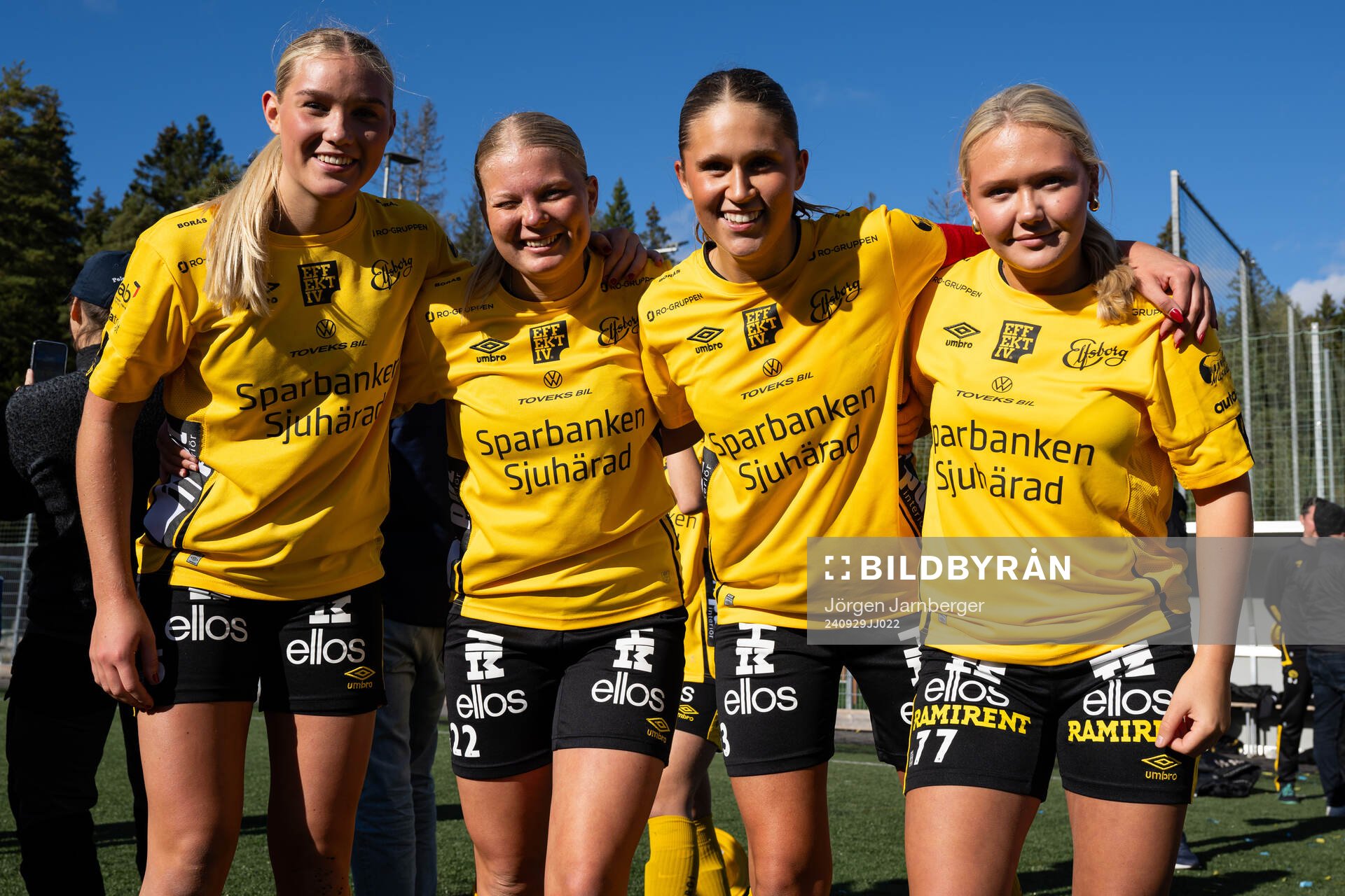 Elsfborgs spelare jublar och firar seriesegern