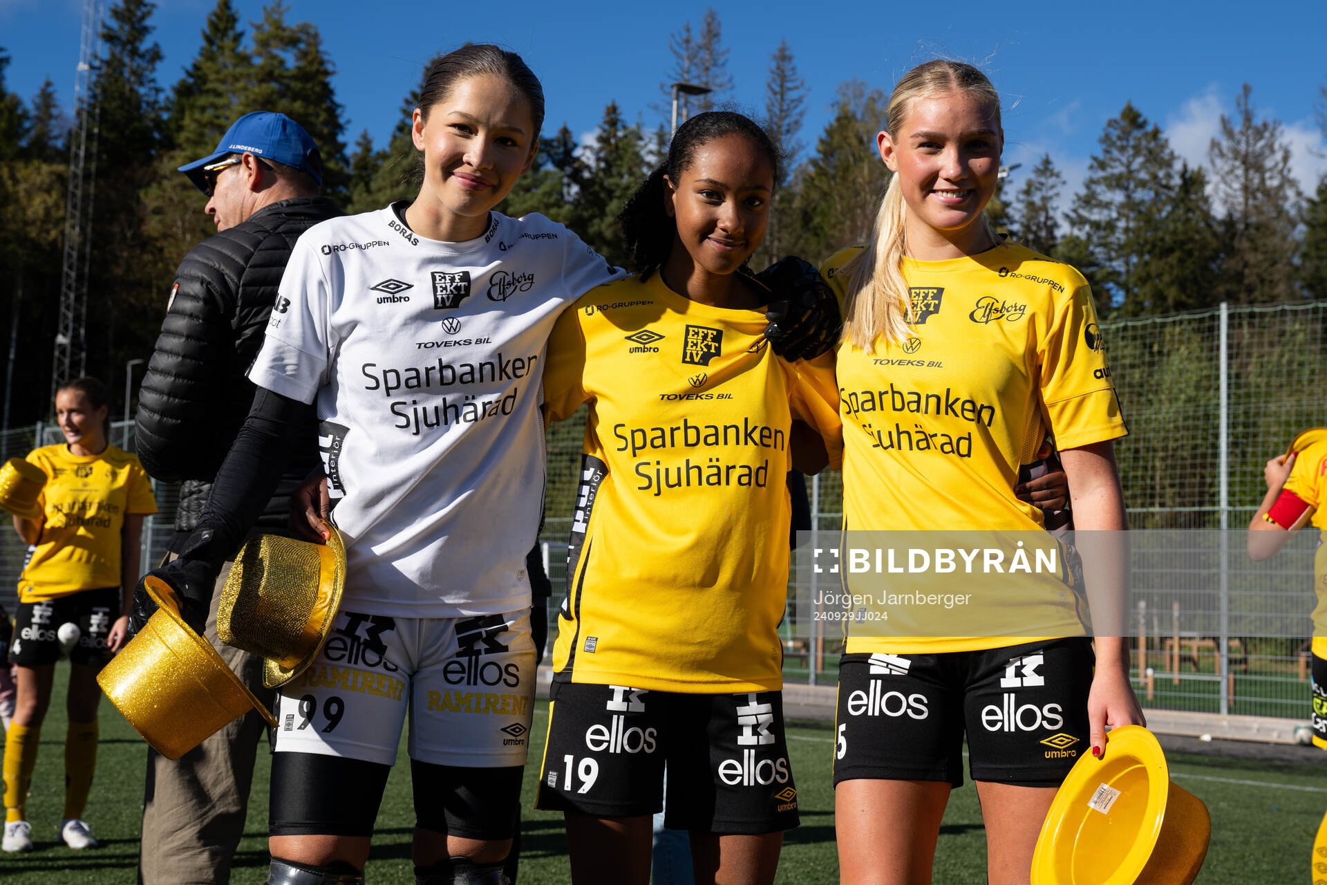 Elsfborgs spelare jublar och firar seriesegern