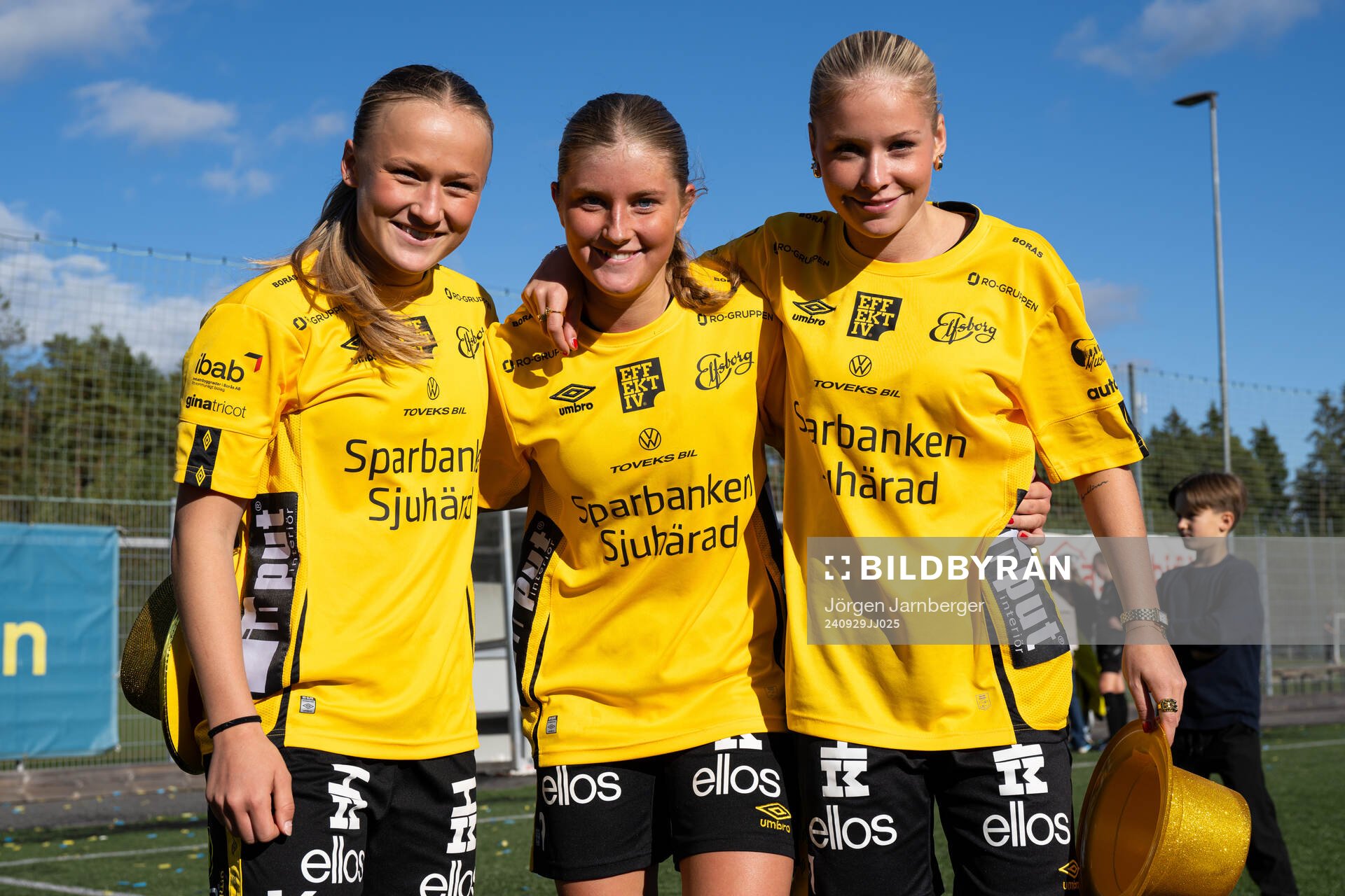 Elsfborgs spelare jublar och firar seriesegern