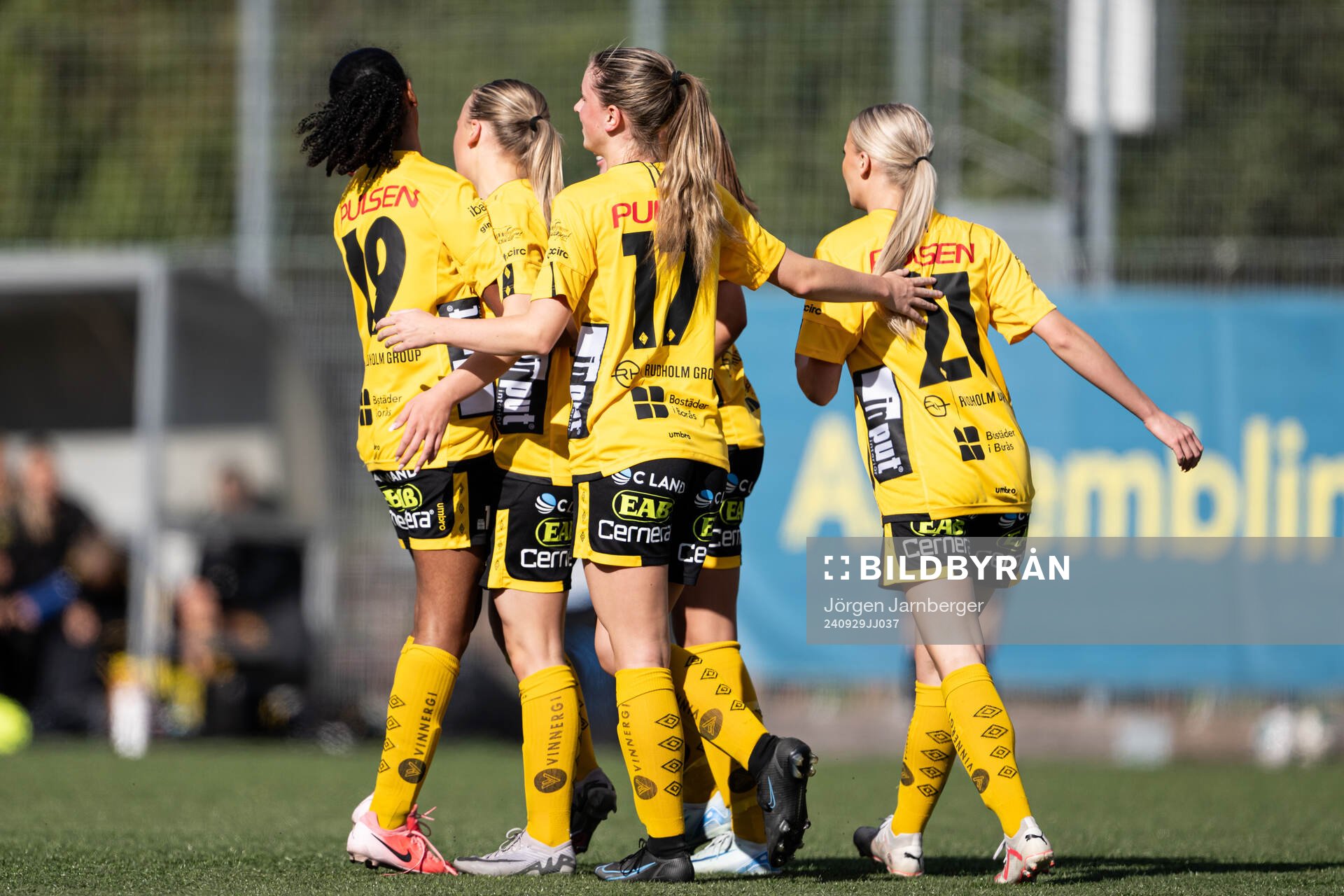 Elfsborgs spelare jublar