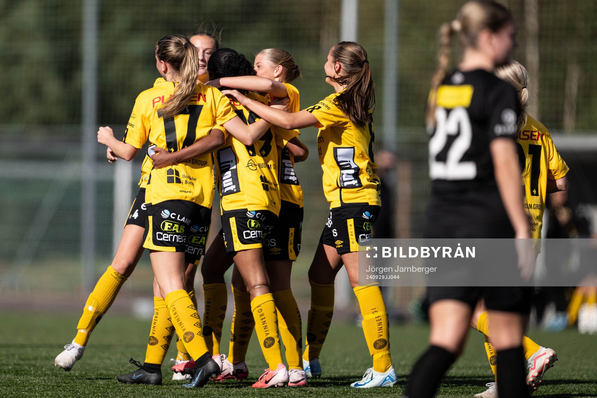 Elfsborgs spelare jublar