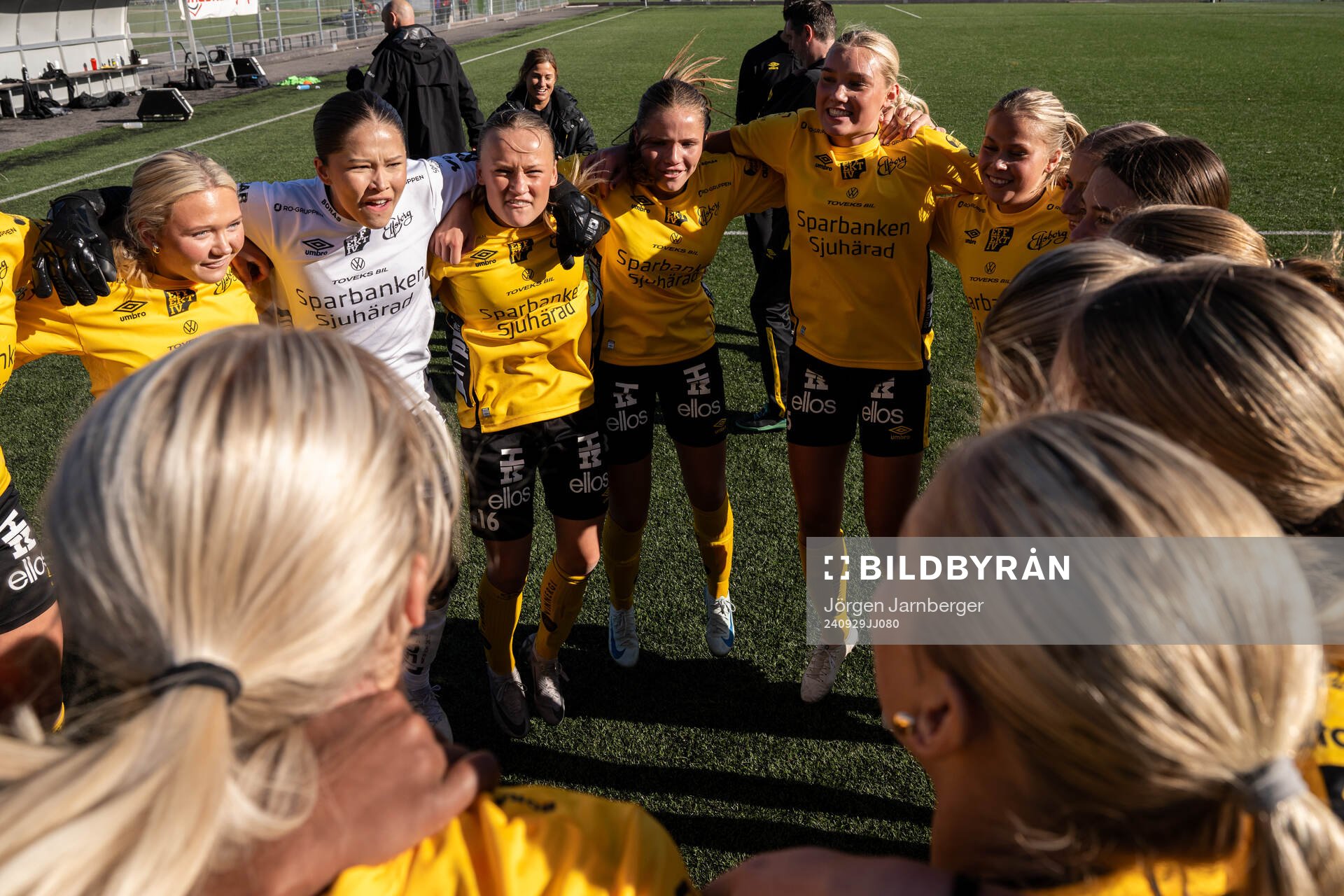 Elfsborgs spelare firar seriesegern