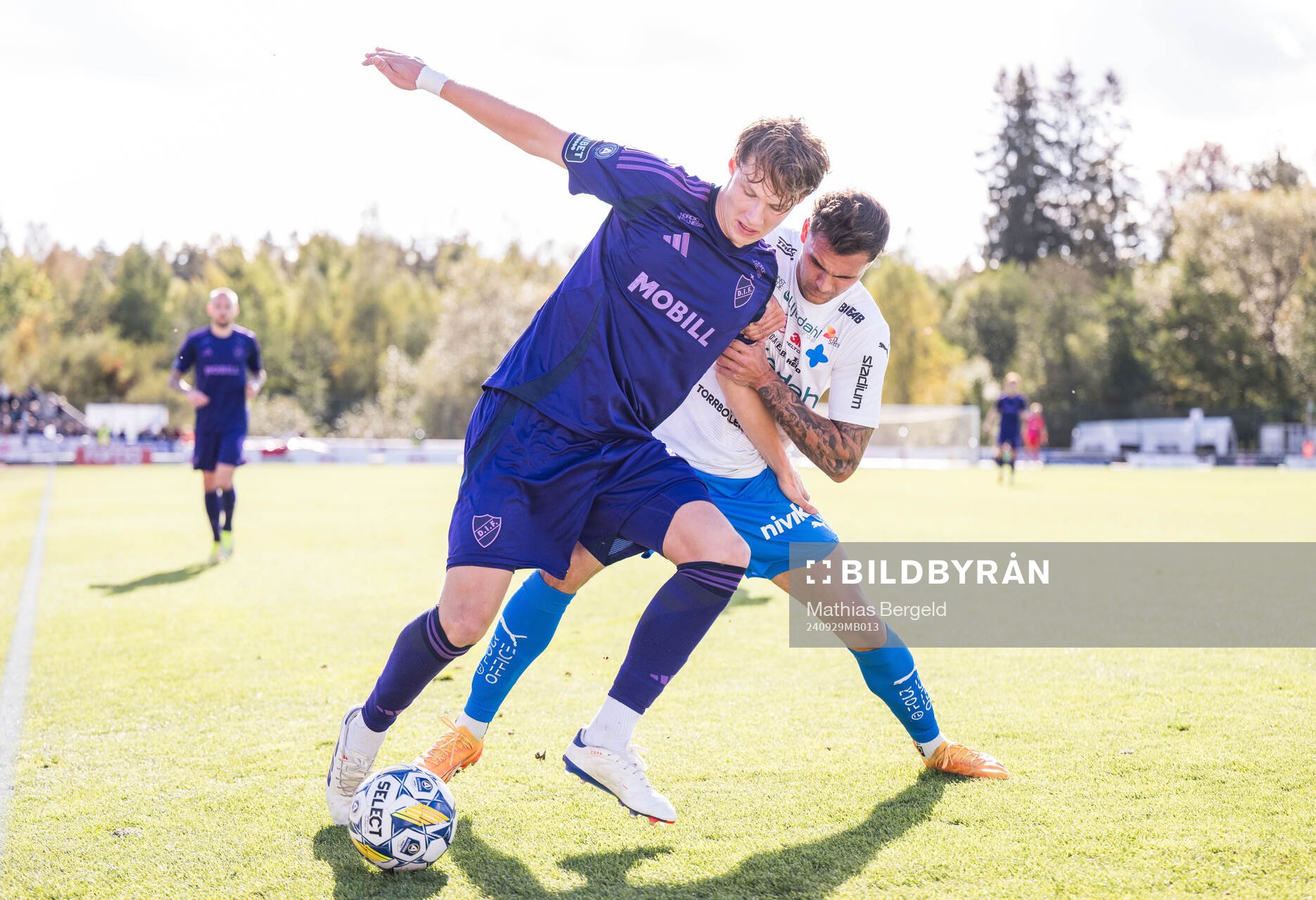 Djurgårdens August Priske Flyger och Värnamos Michael