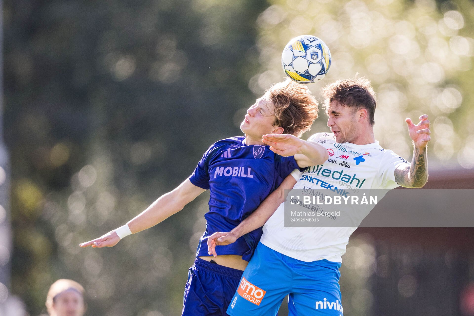 Djurgårdens August Priske Flyger och Värnamos Michael