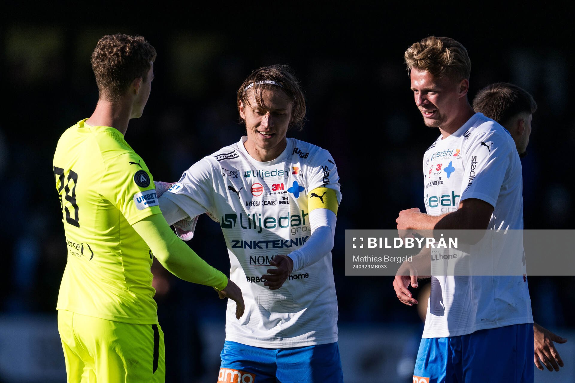 Värnamos Simon Thern jublar