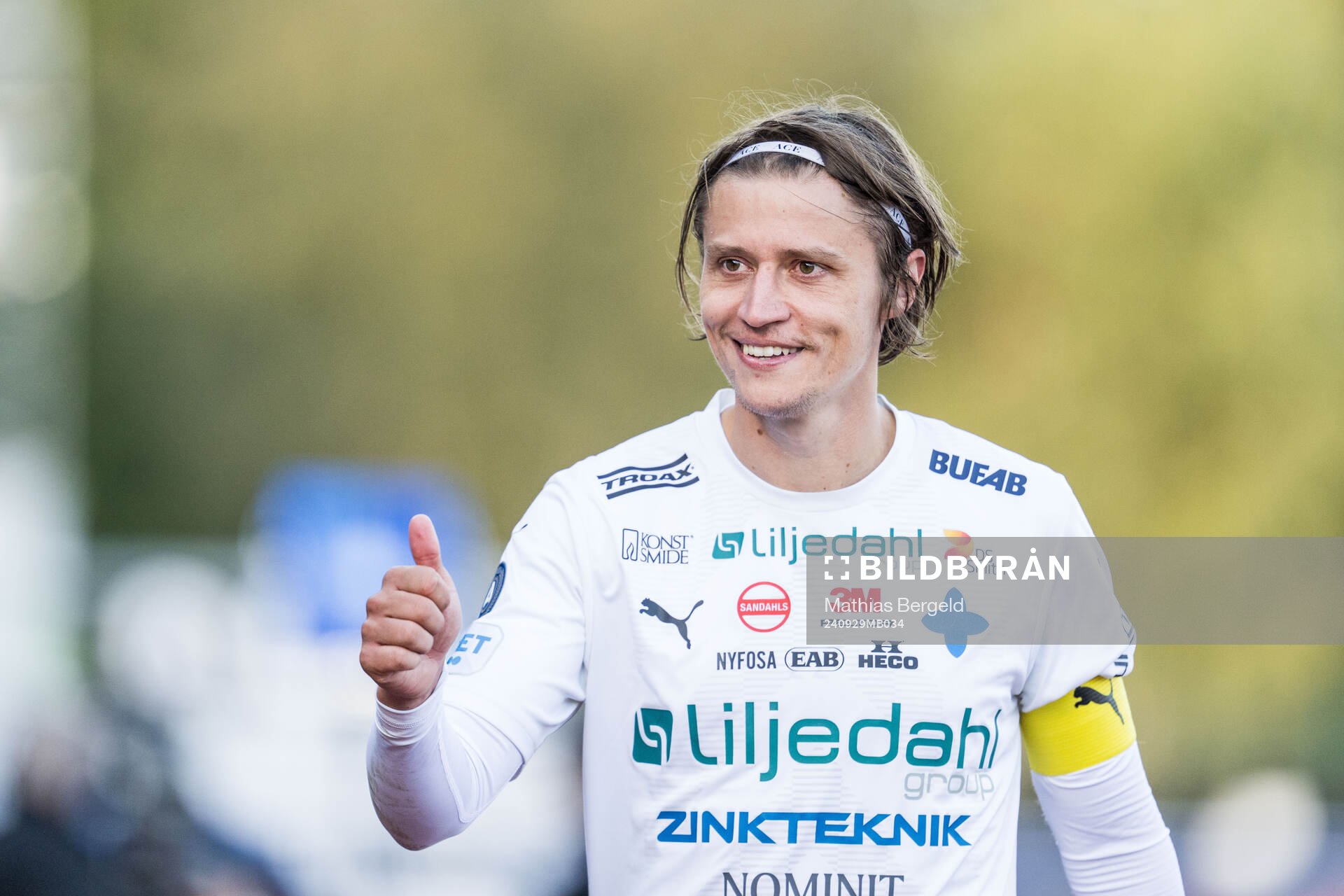 Värnamos Simon Thern jublar