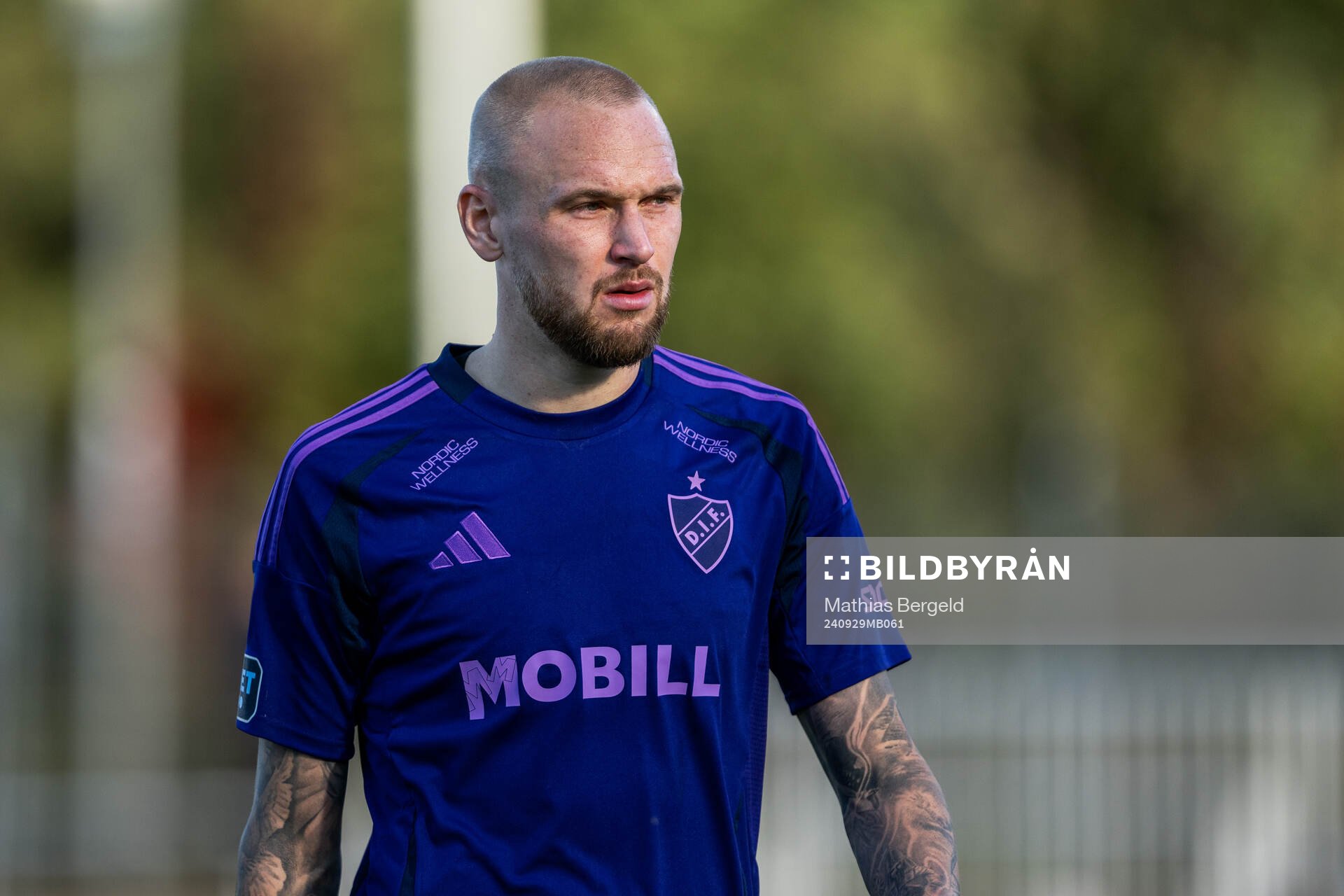 Djurgårdens Adam Ståhl deppar