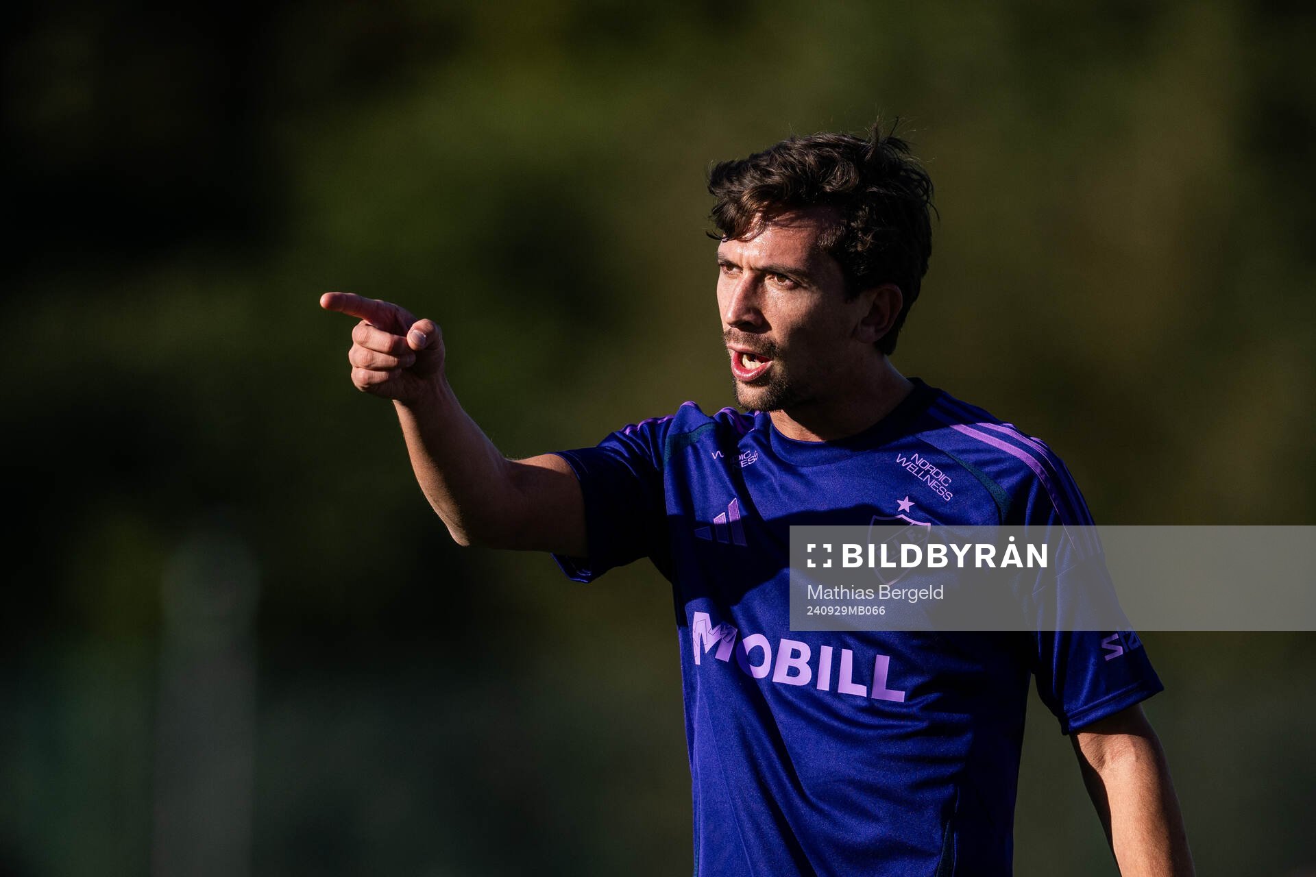 Djurgårdens Gustav Wikheim reagerar