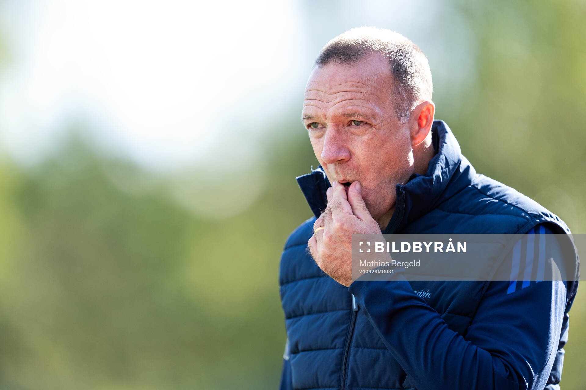 Djurgårdens tränare Kim Bergstrand