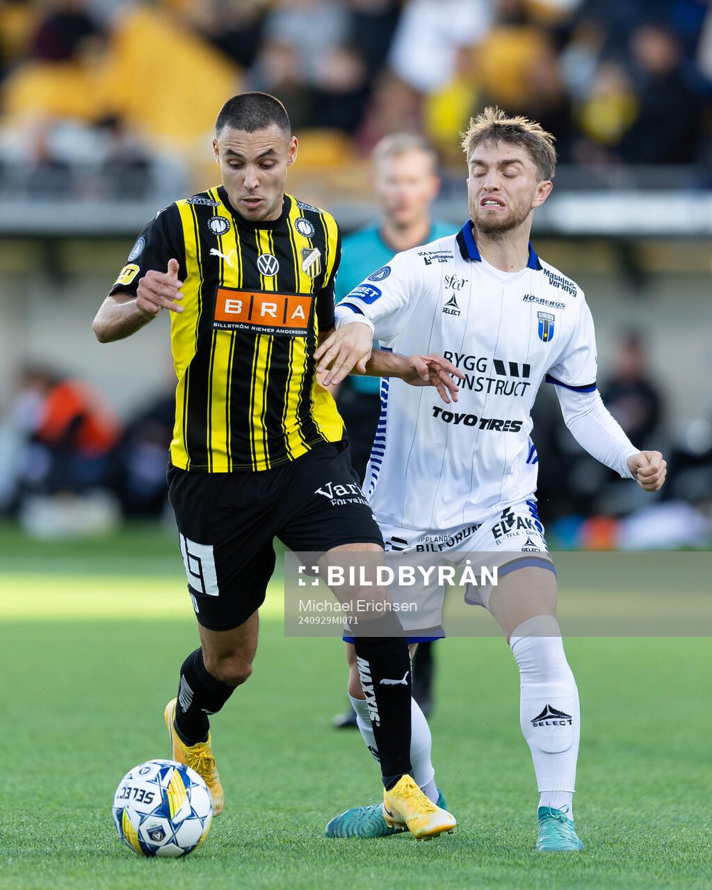 Häckens Ali Youssef och Sirius Andreas Pyndt Andersen