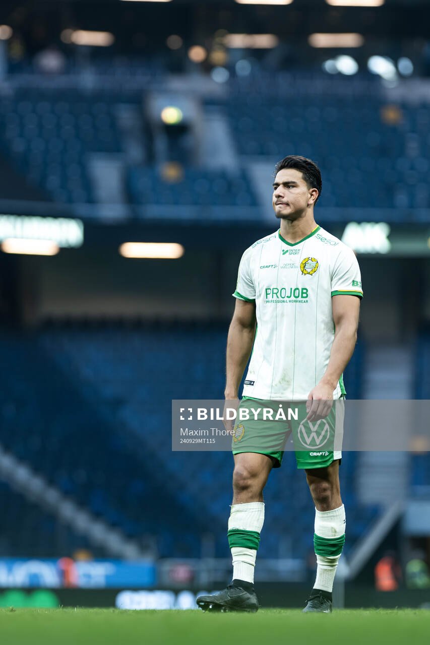 Hammarbys Jusef Erabi deppar