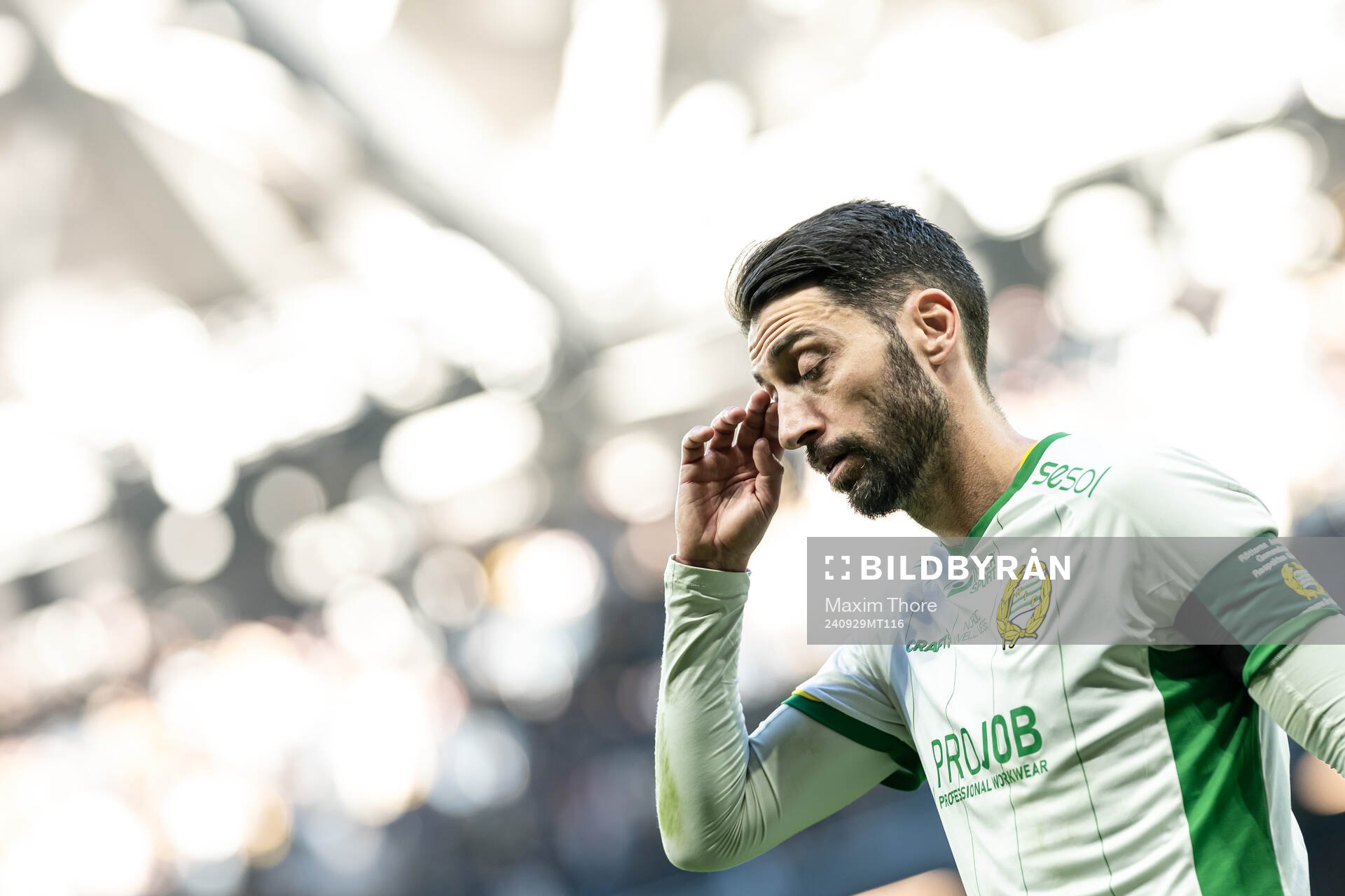 Hammarbys Nahir Besara deppar