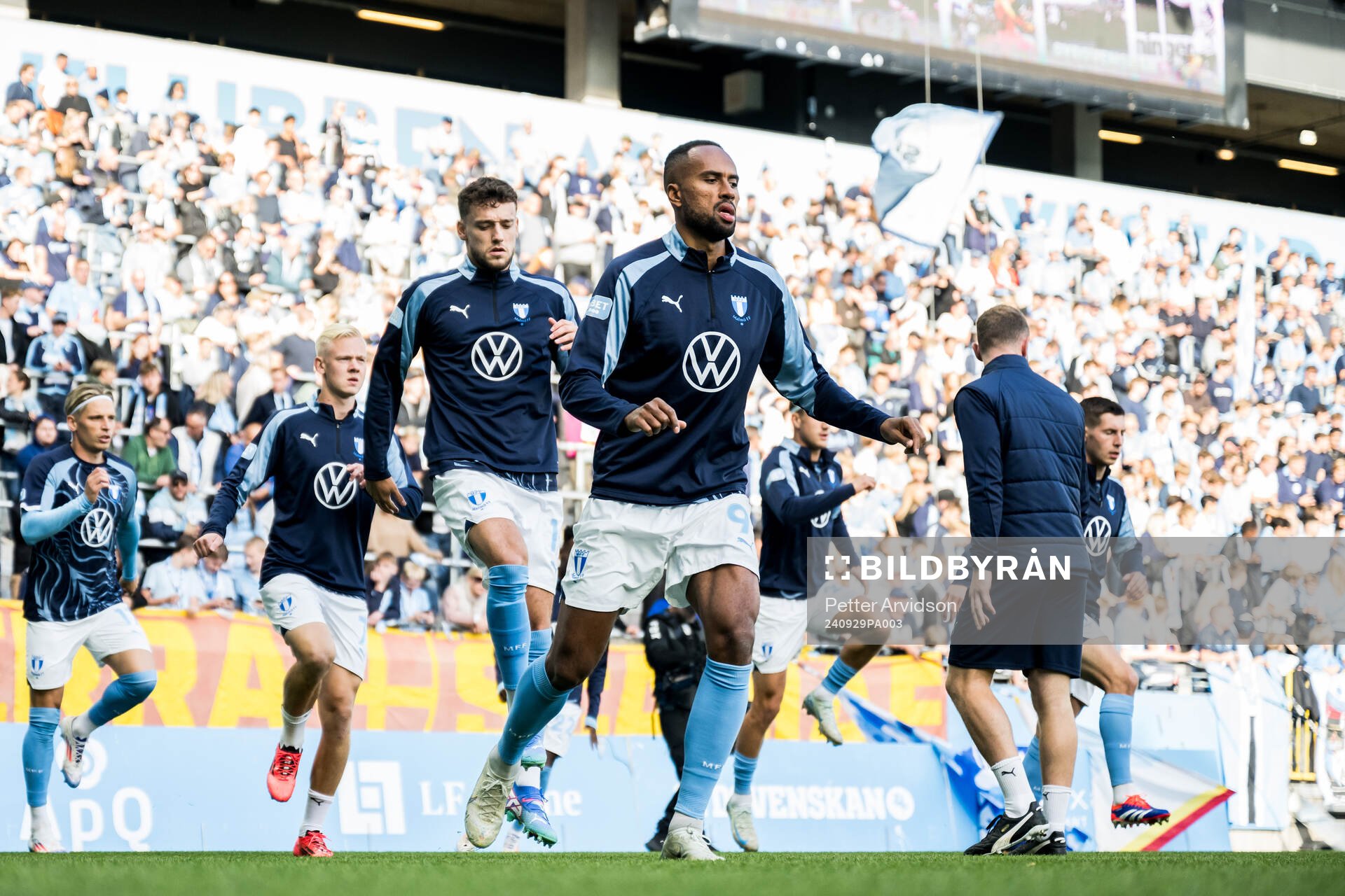 Malmö FFs Colin Rösler och Isaac Kiese Thelin