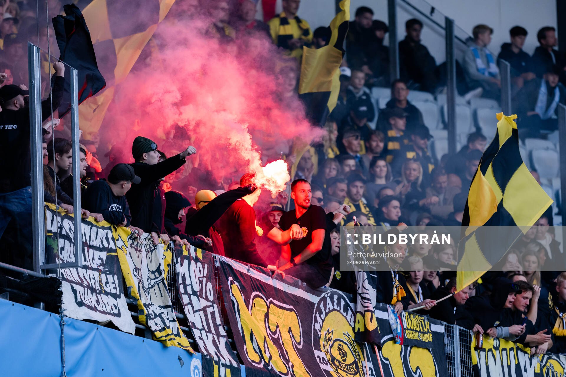Mjällbys supportrar