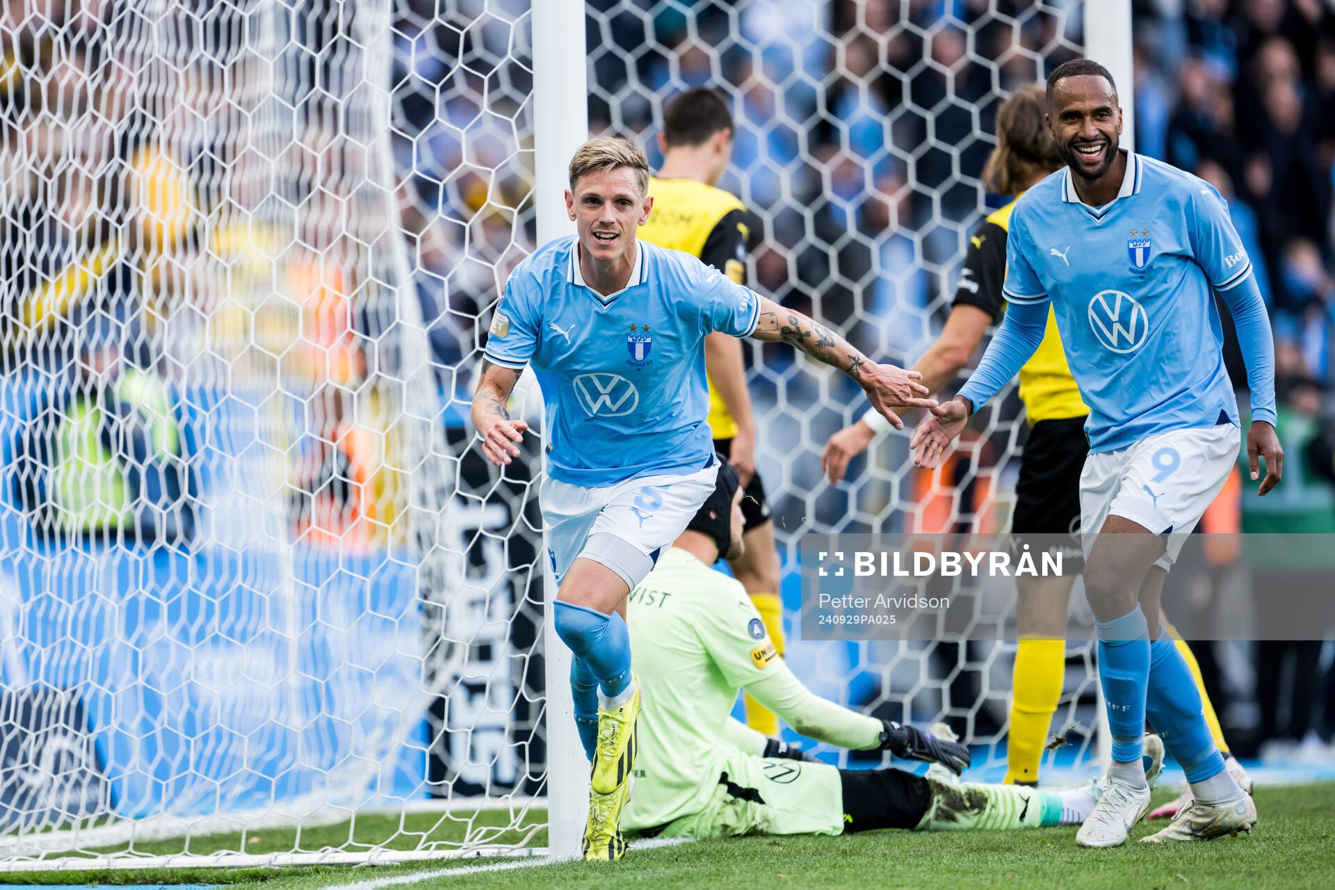 Malmö FFs Søren Rieks jublar