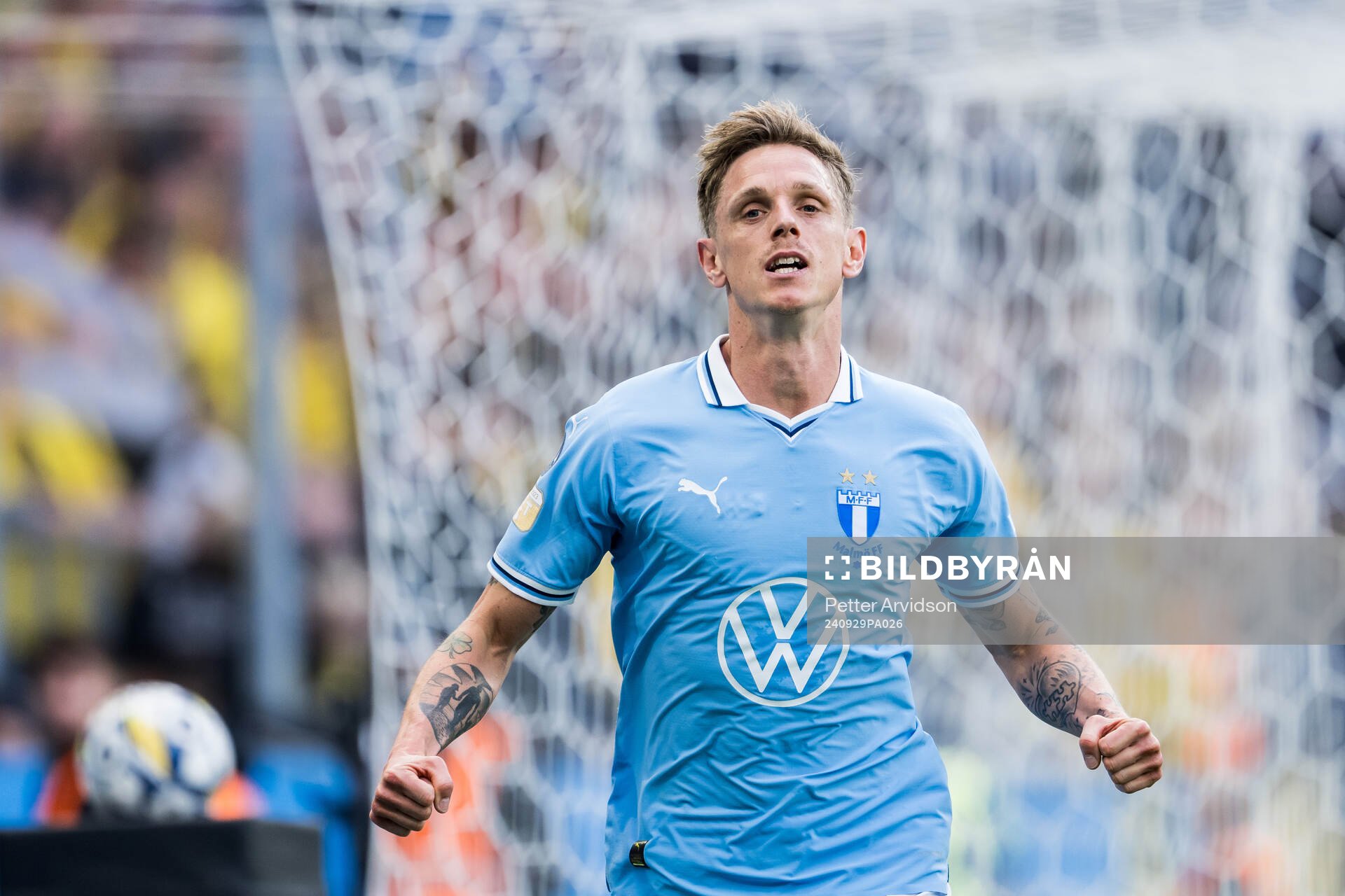 Malmö FFs Søren Rieks jublar