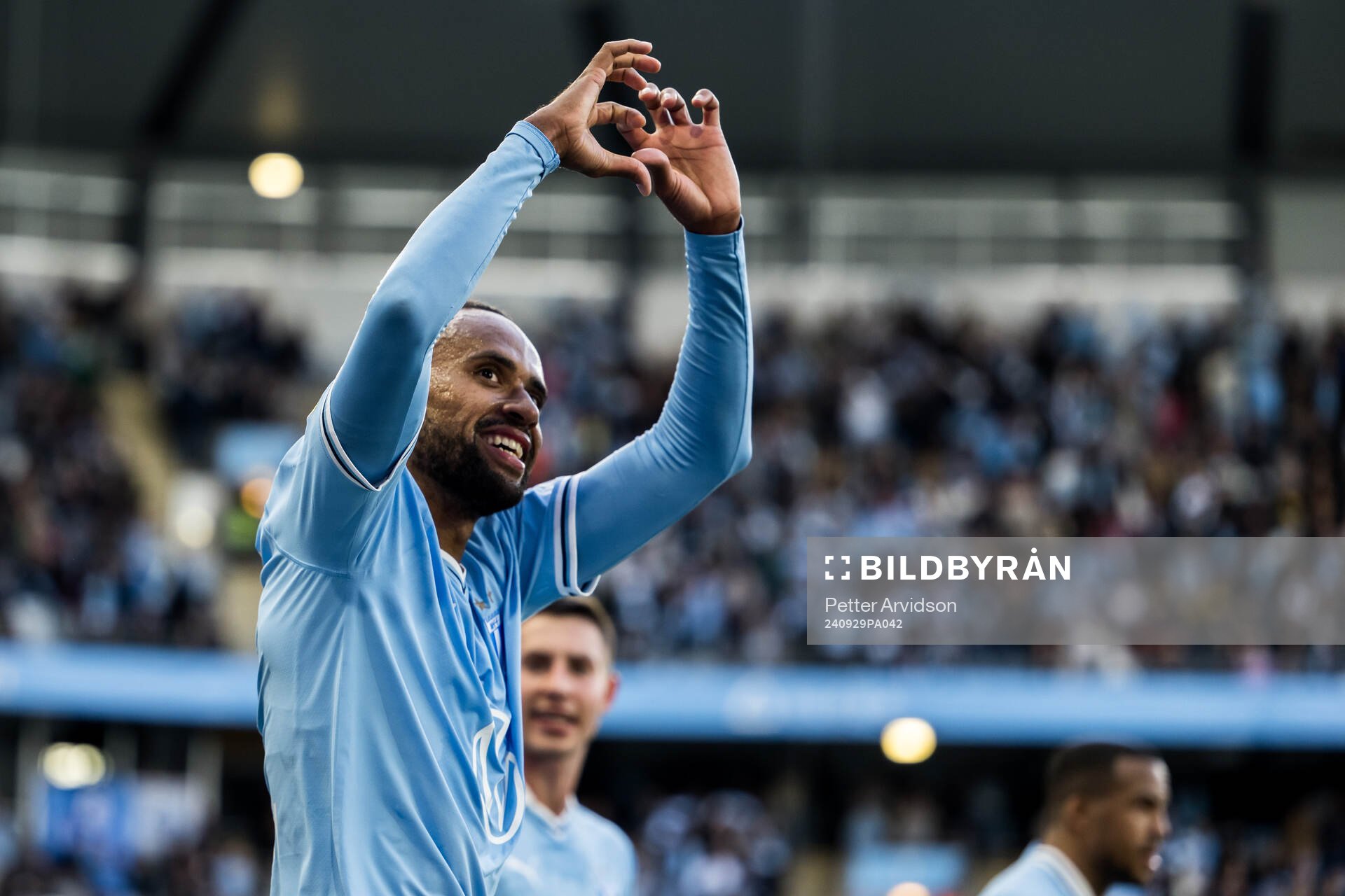 Malmö FFs Isaac Kiese Thelin jublar