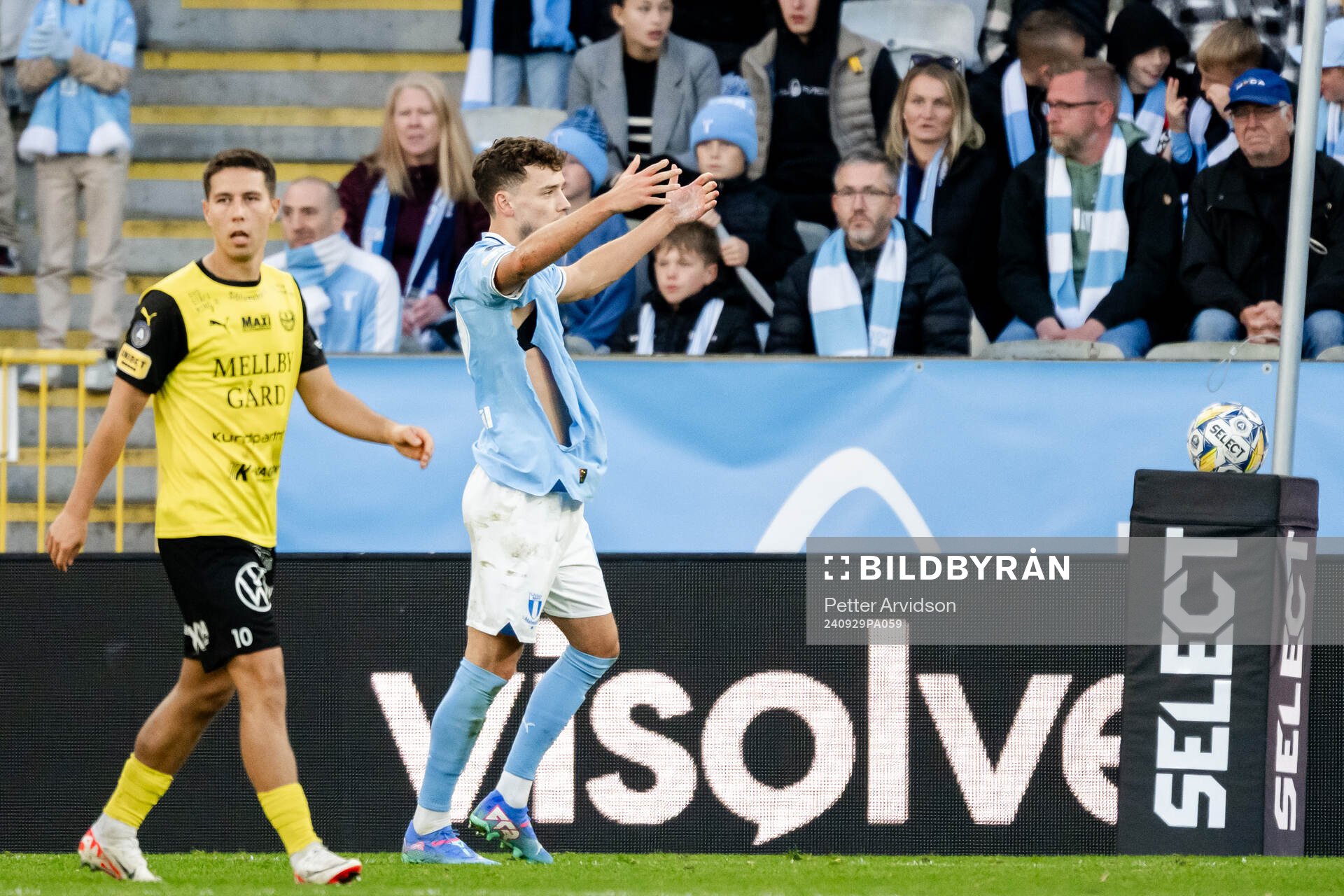 Malmö FFs Colin Rösler reagerar