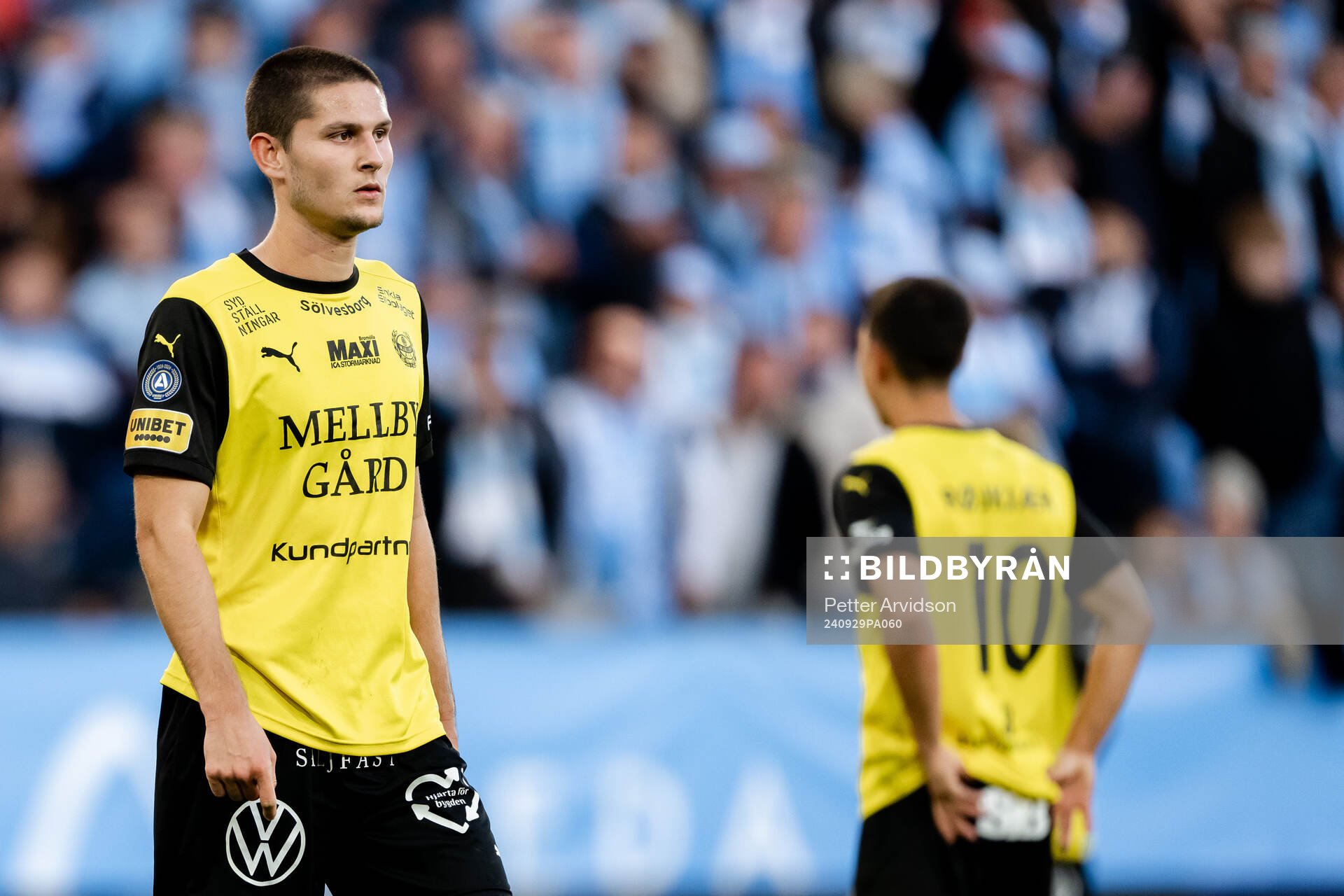 Mjällbys Rasmus Wikström deppar