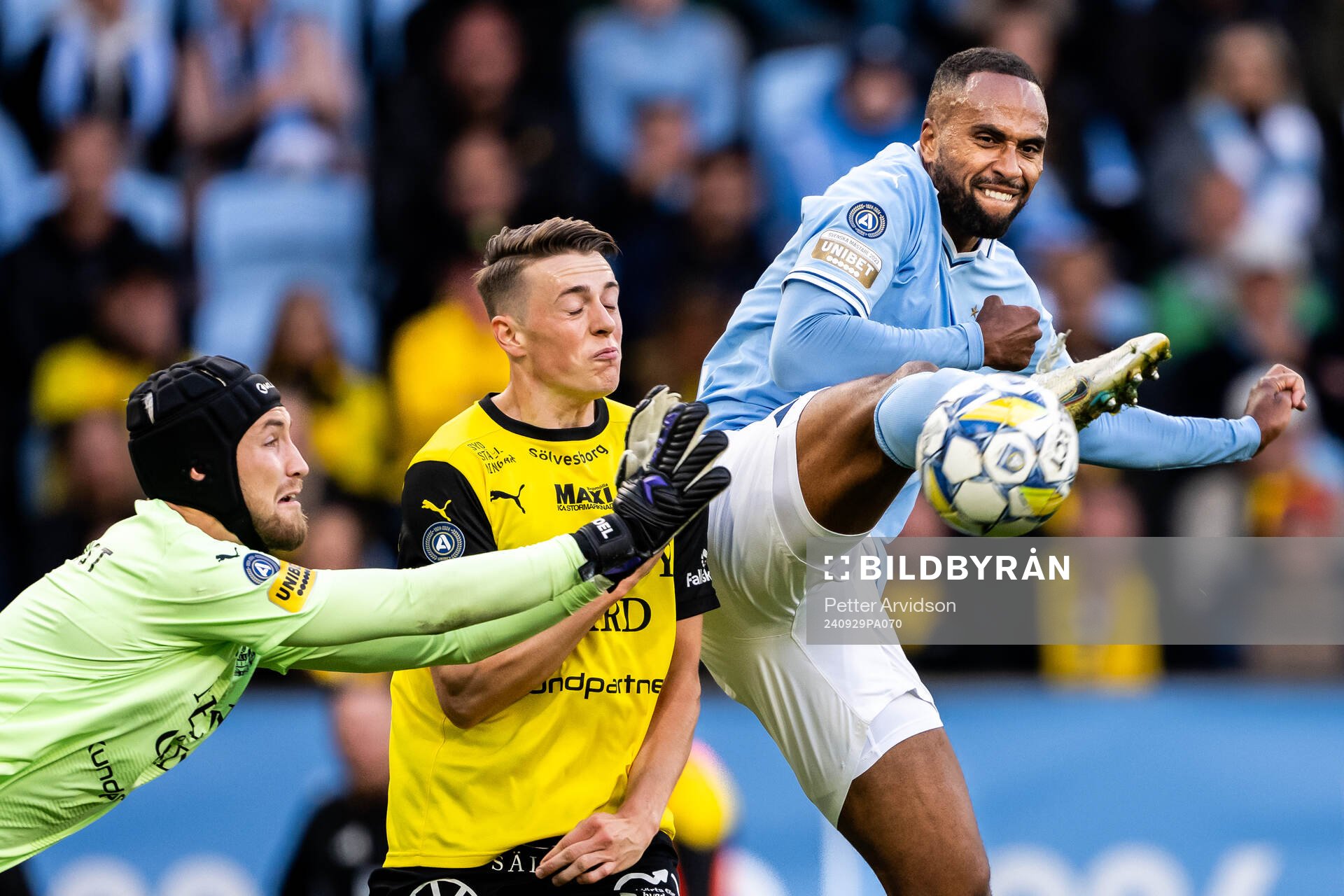 Malmö FFs Isaac Kiese Thelin gör 2-0