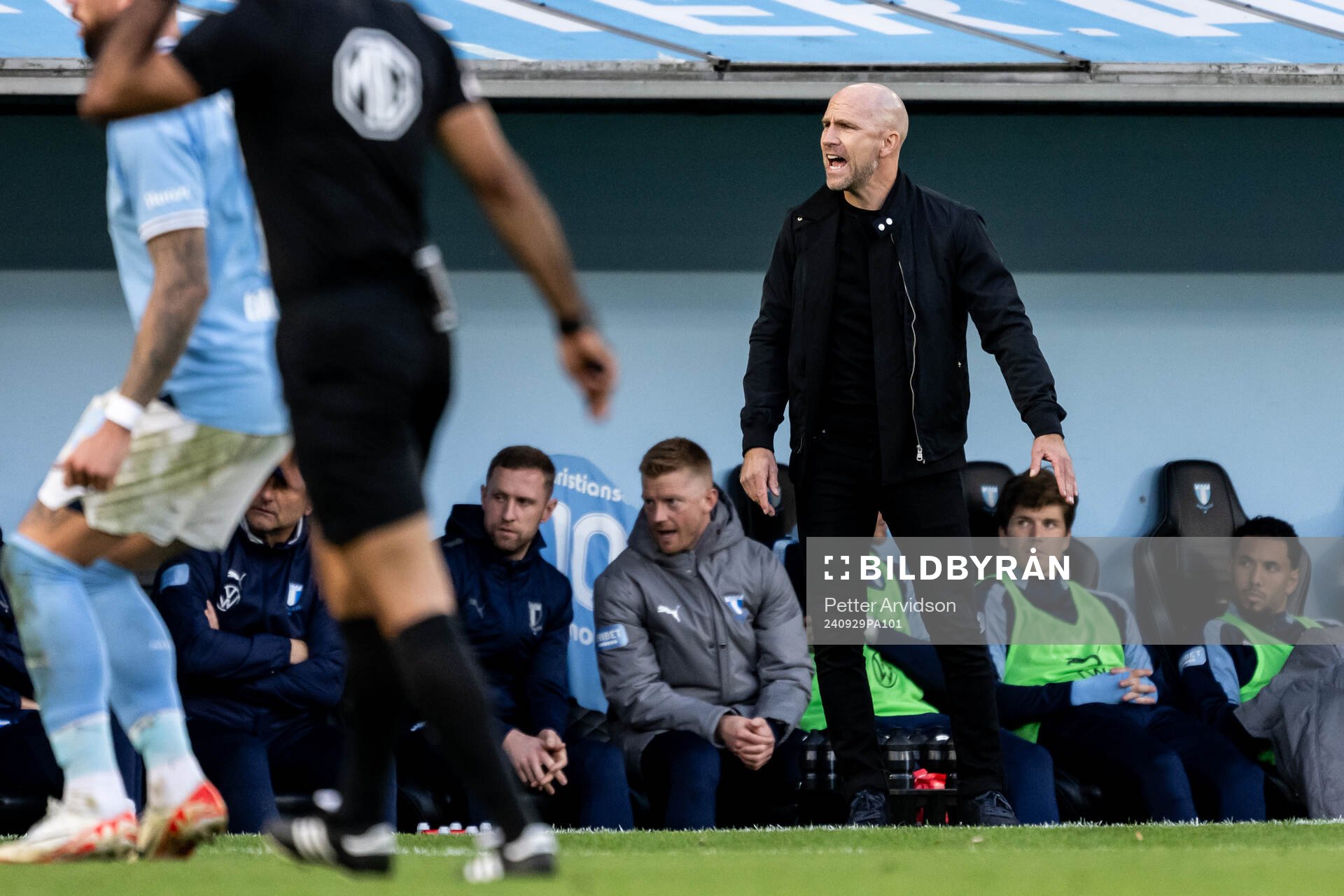 Malmö FFs tränare Henrik Rydström