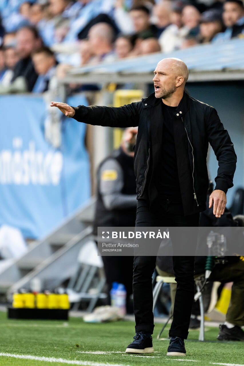 Malmö FFs tränare Henrik Rydström