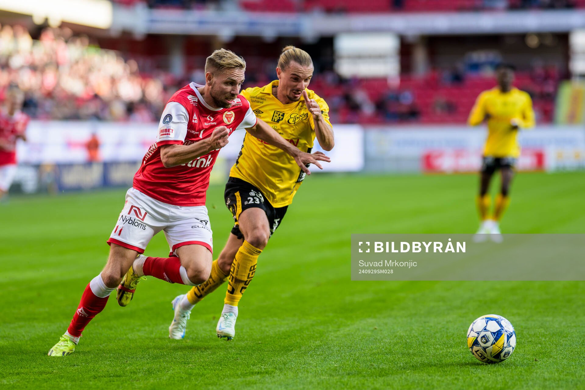 Kalmars Jonathan Ring och Elfsborgs Niklas Hult