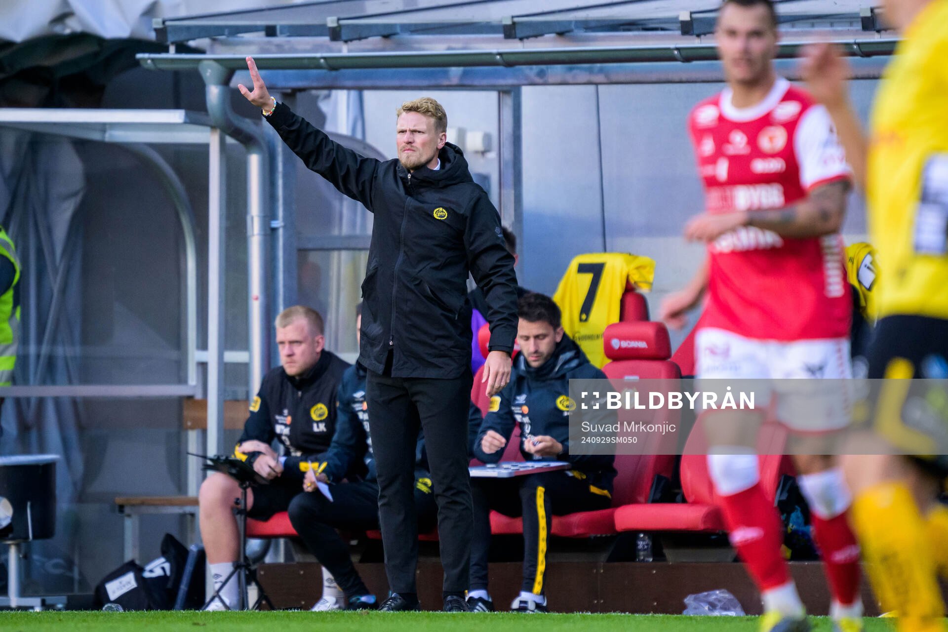 Elfsborgs manager Oscar Hiljemark