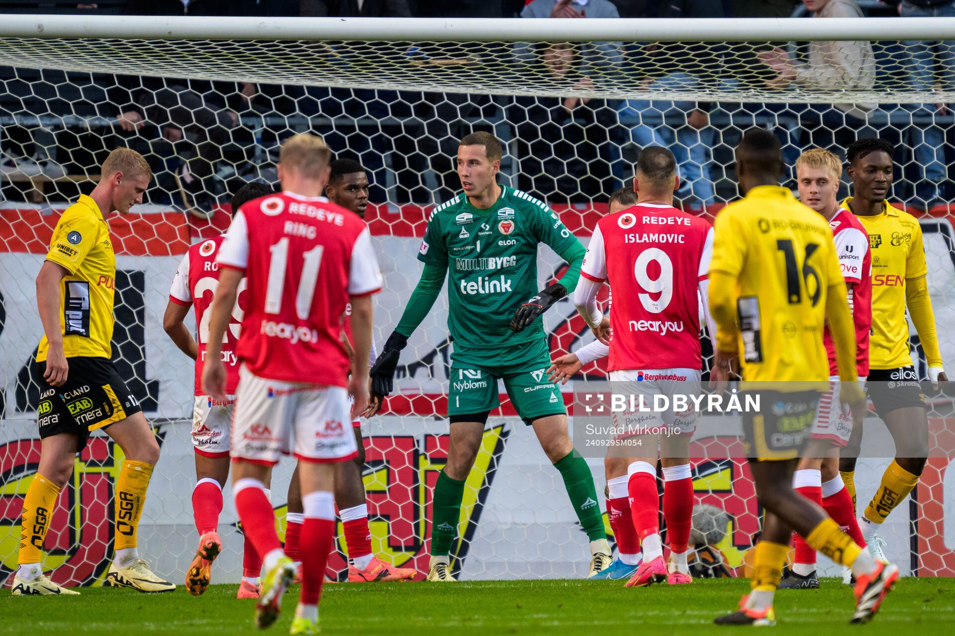 Kalmars målvakt Samuel Brolin